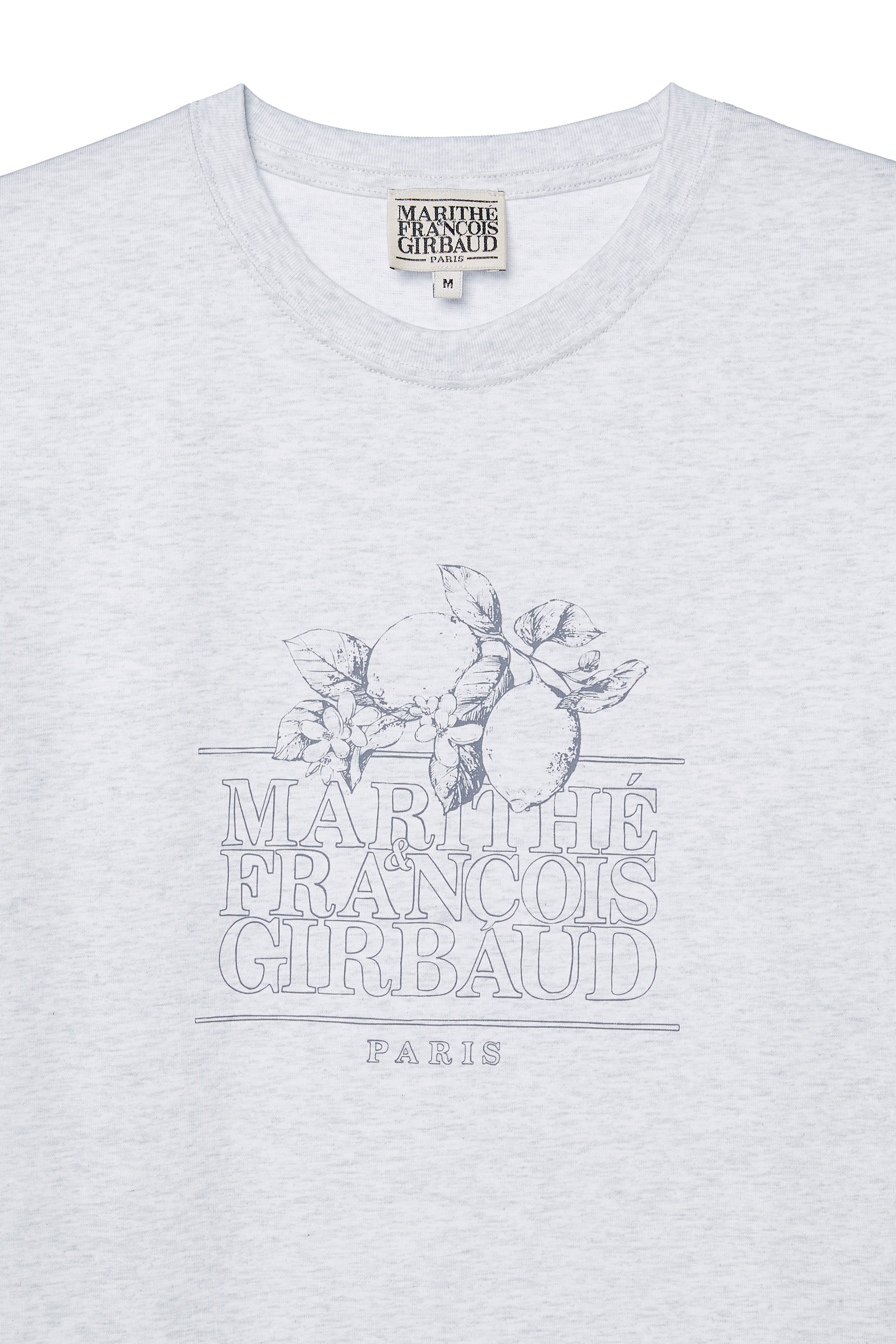 Aerocool Lemon Classic Logo Tee Light Heather Gray