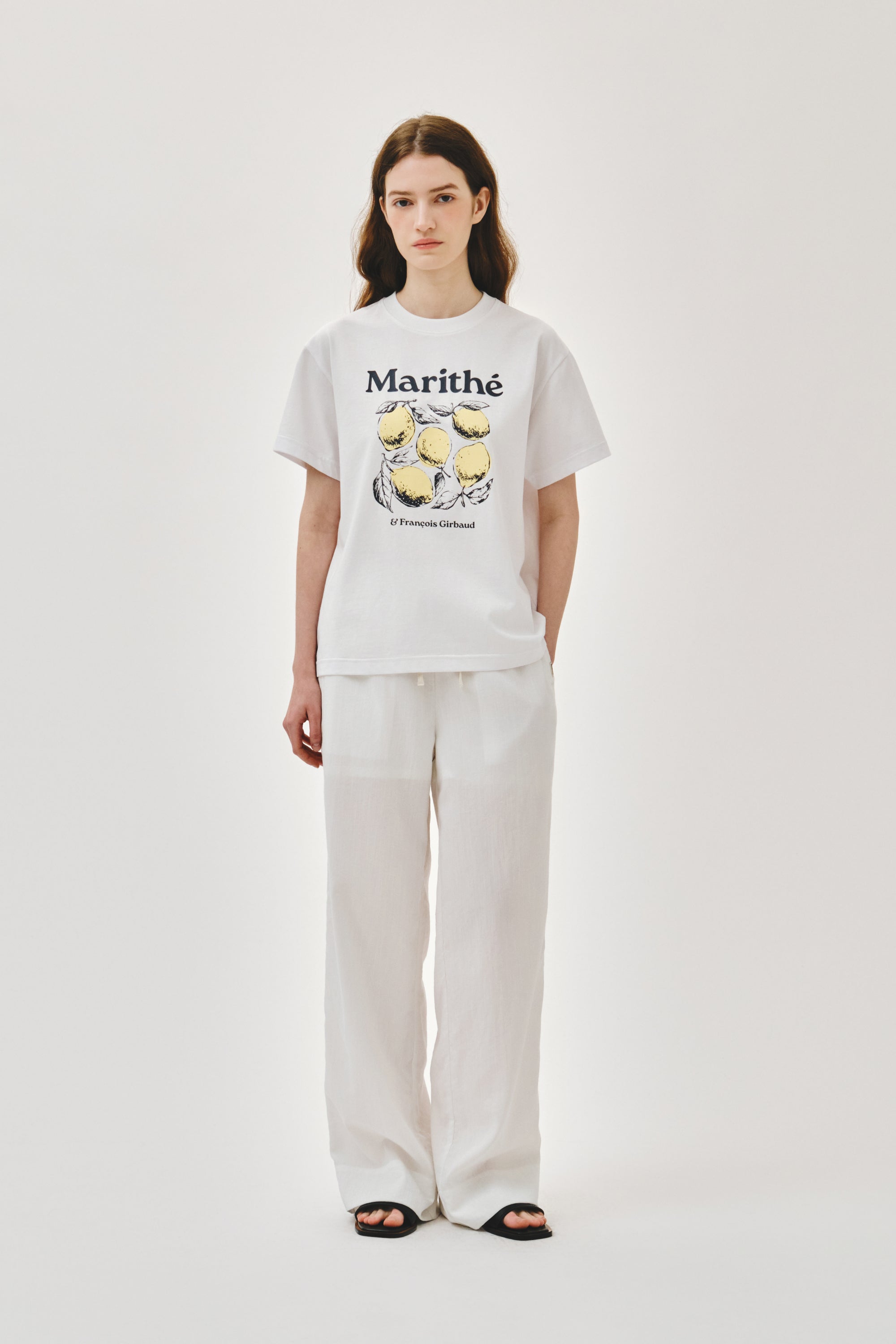 Aerocool Lemon Graphic Tee White
