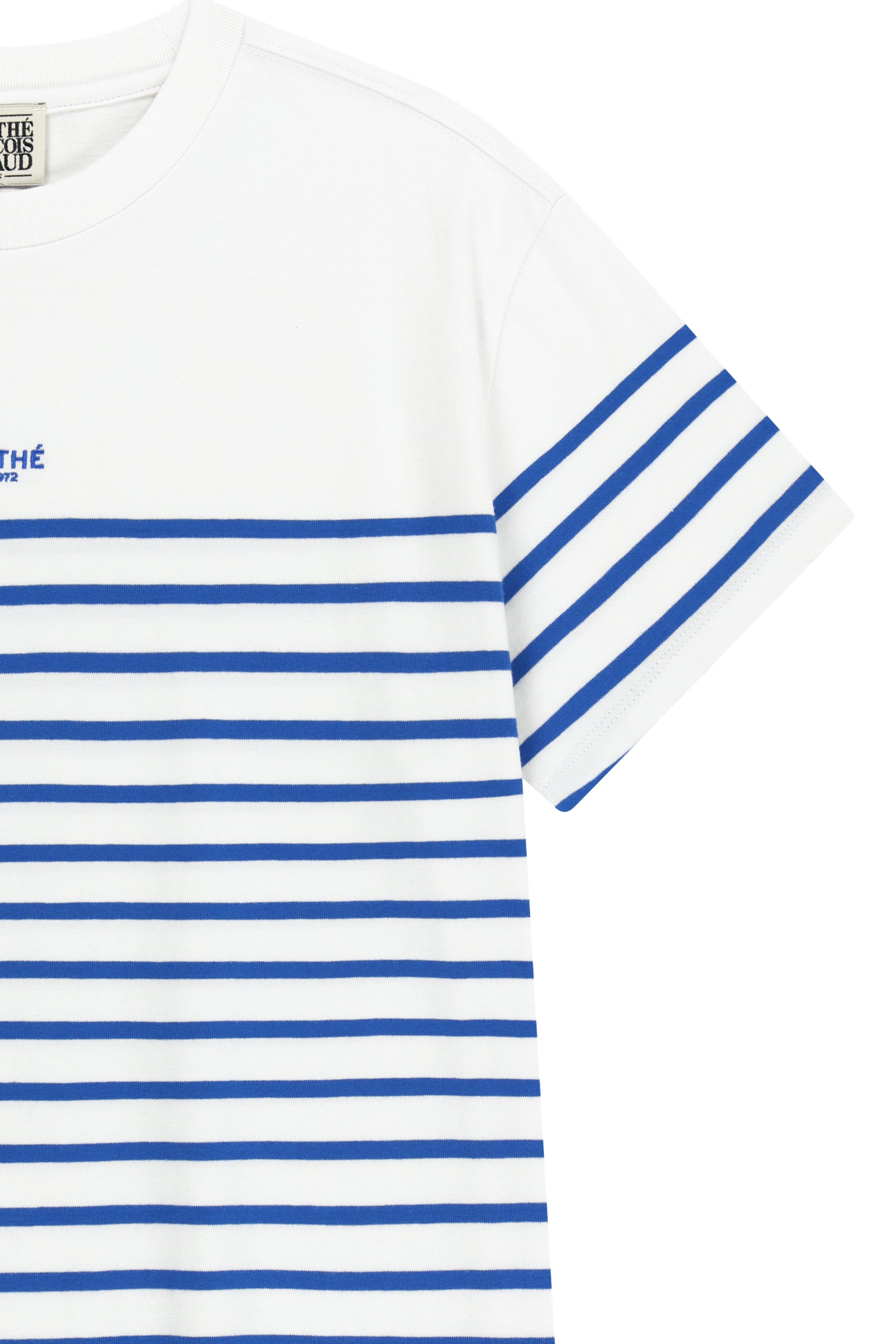 Block Stripe Tee Blue