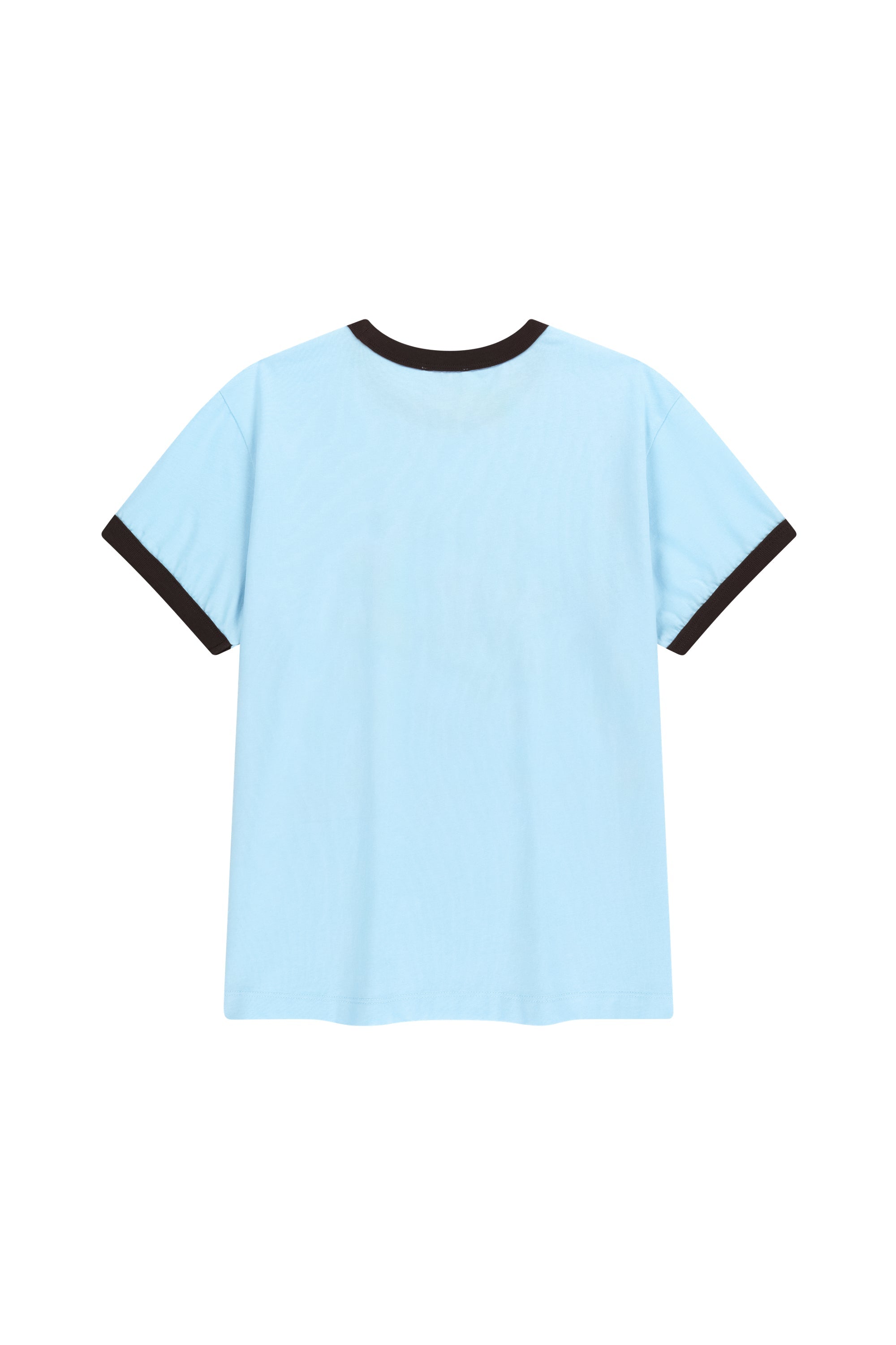 Vintage Logo Ringer Tee Sky Blue