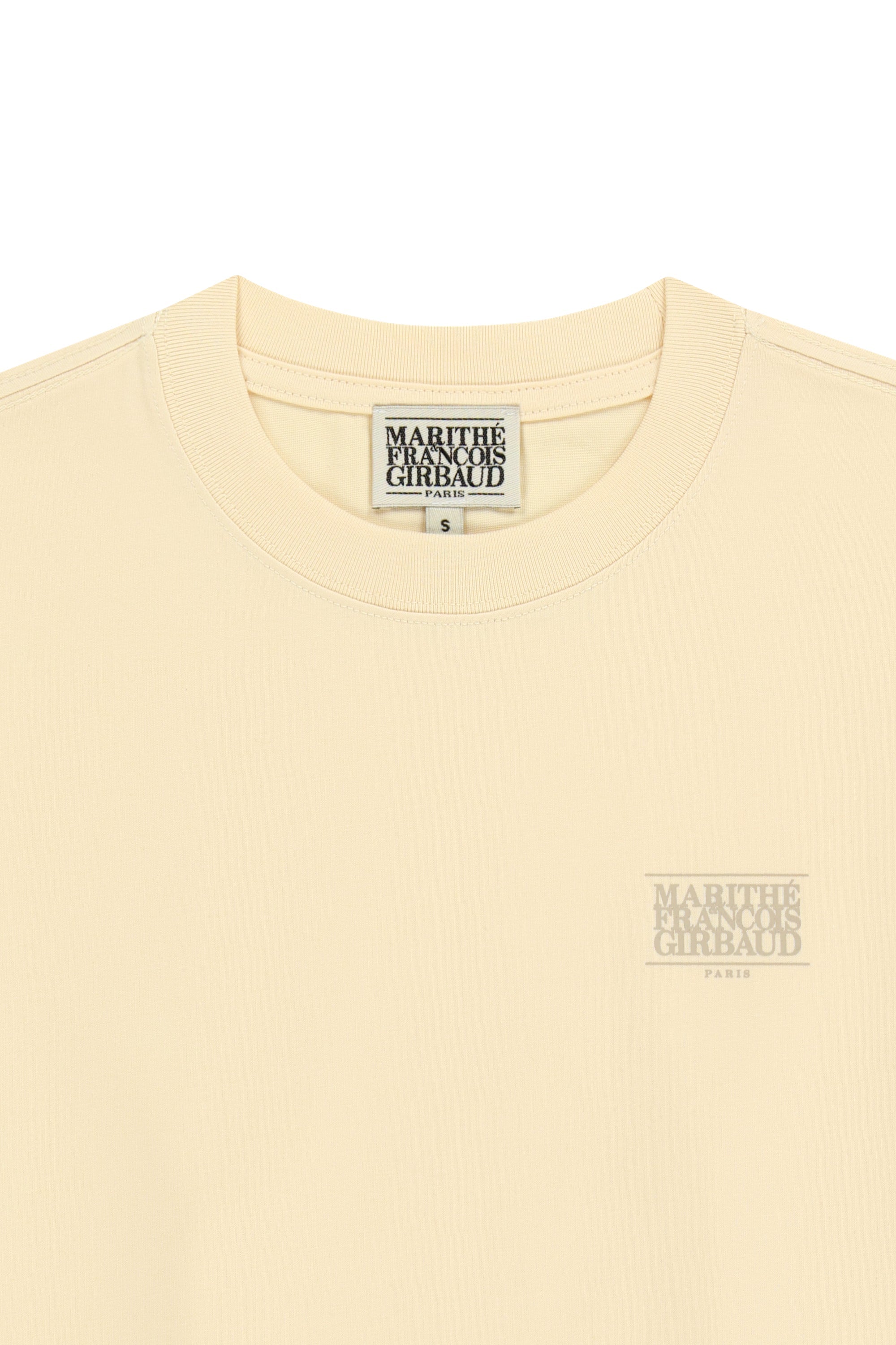 Small Classic Logo Tee Beige
