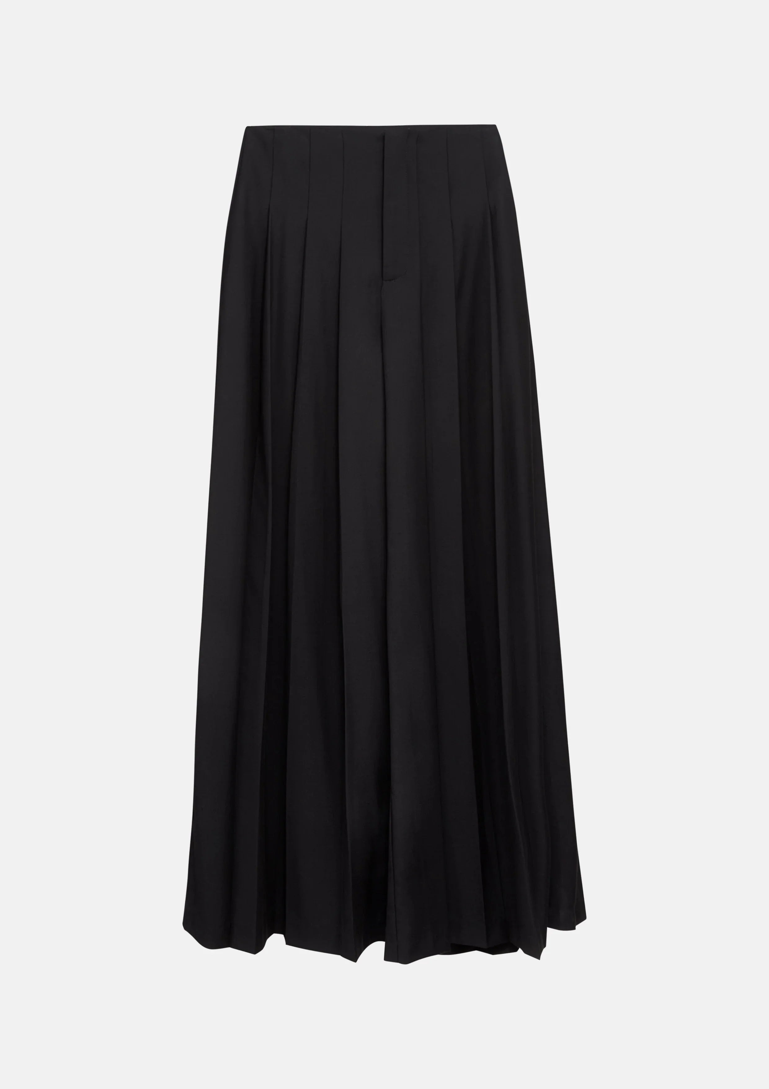 Pleated Long Pants
