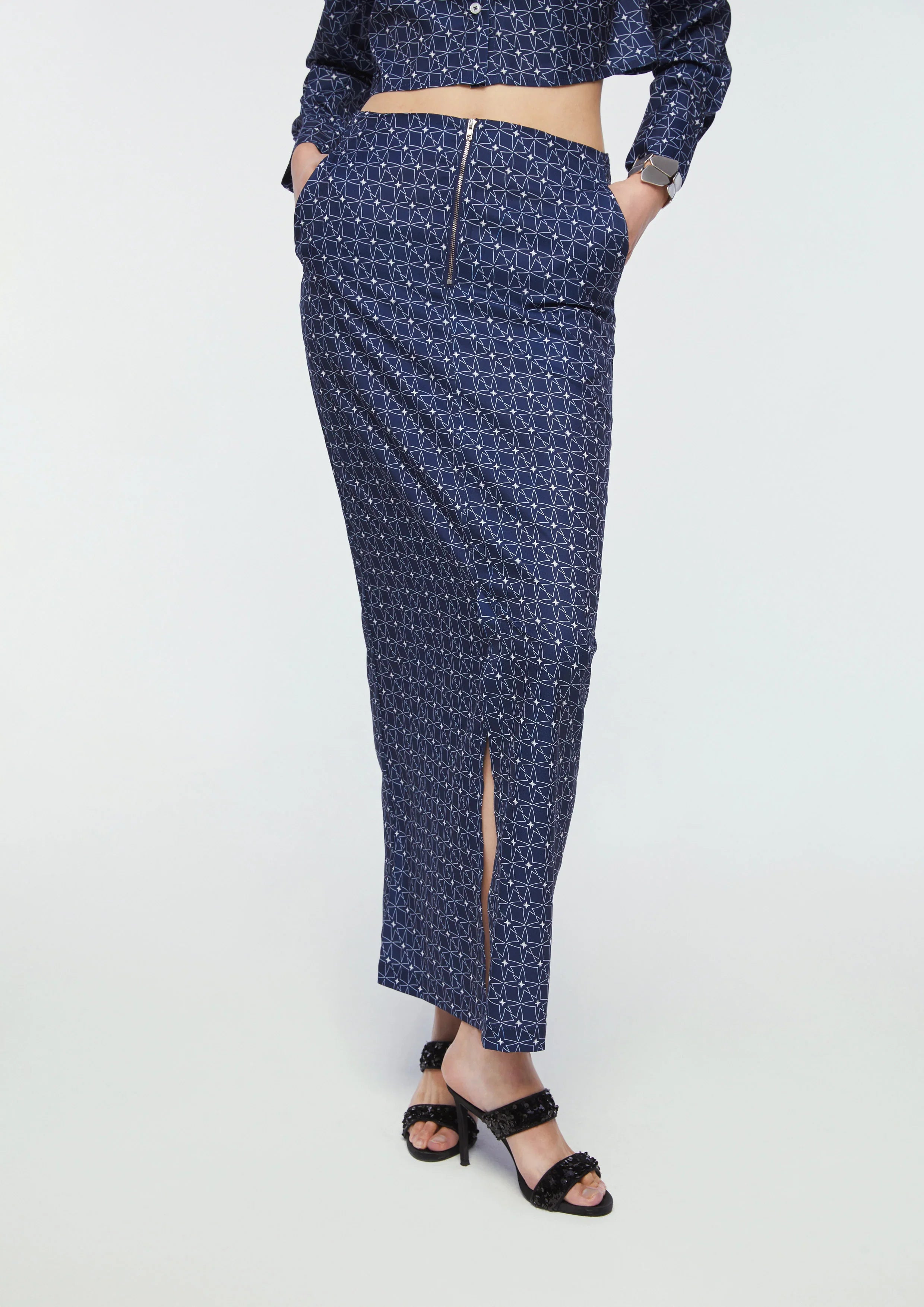 Quinn Star Long Skirt