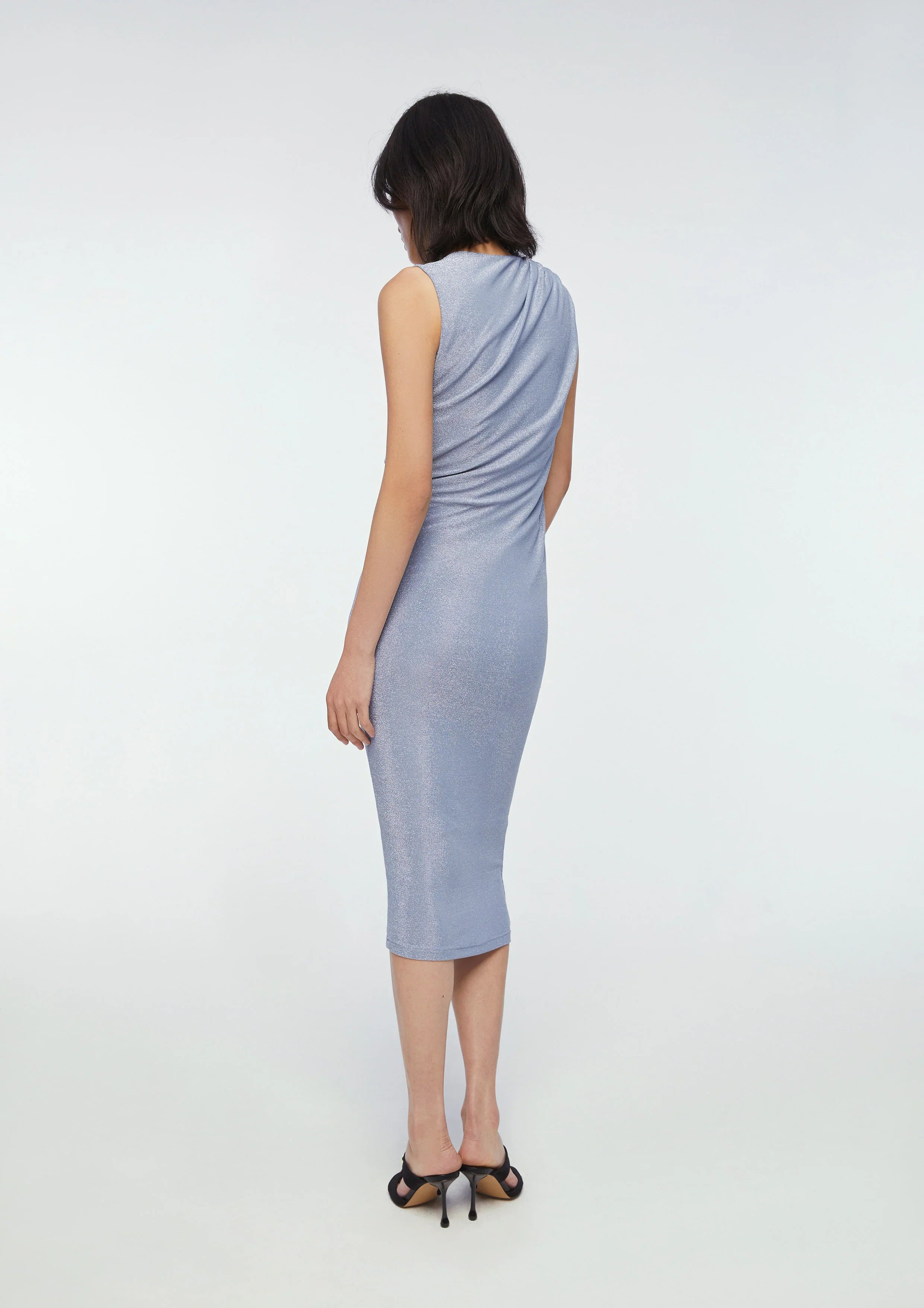 Drape Midi Dress