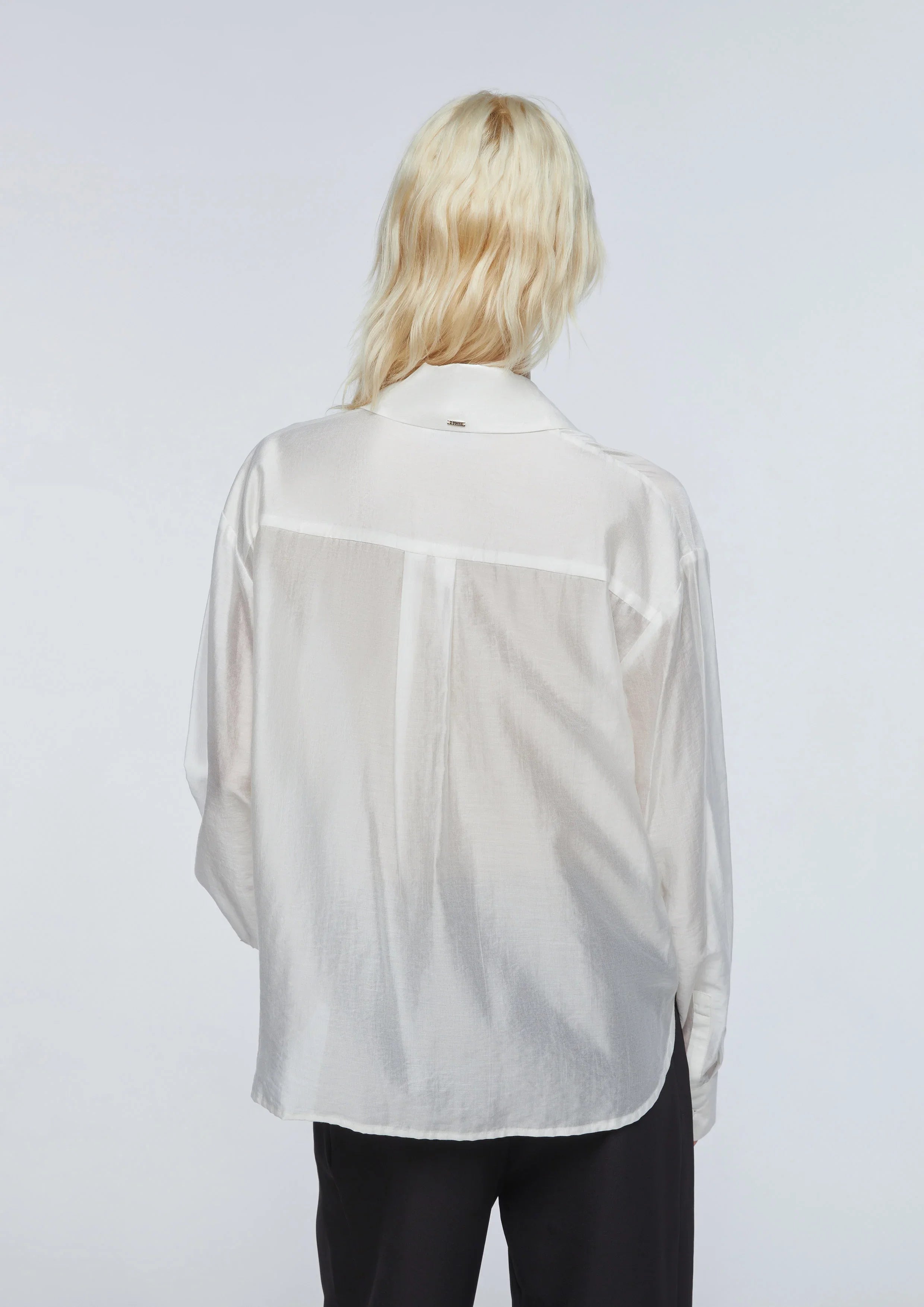 Sheer Long Sleeve Shirt