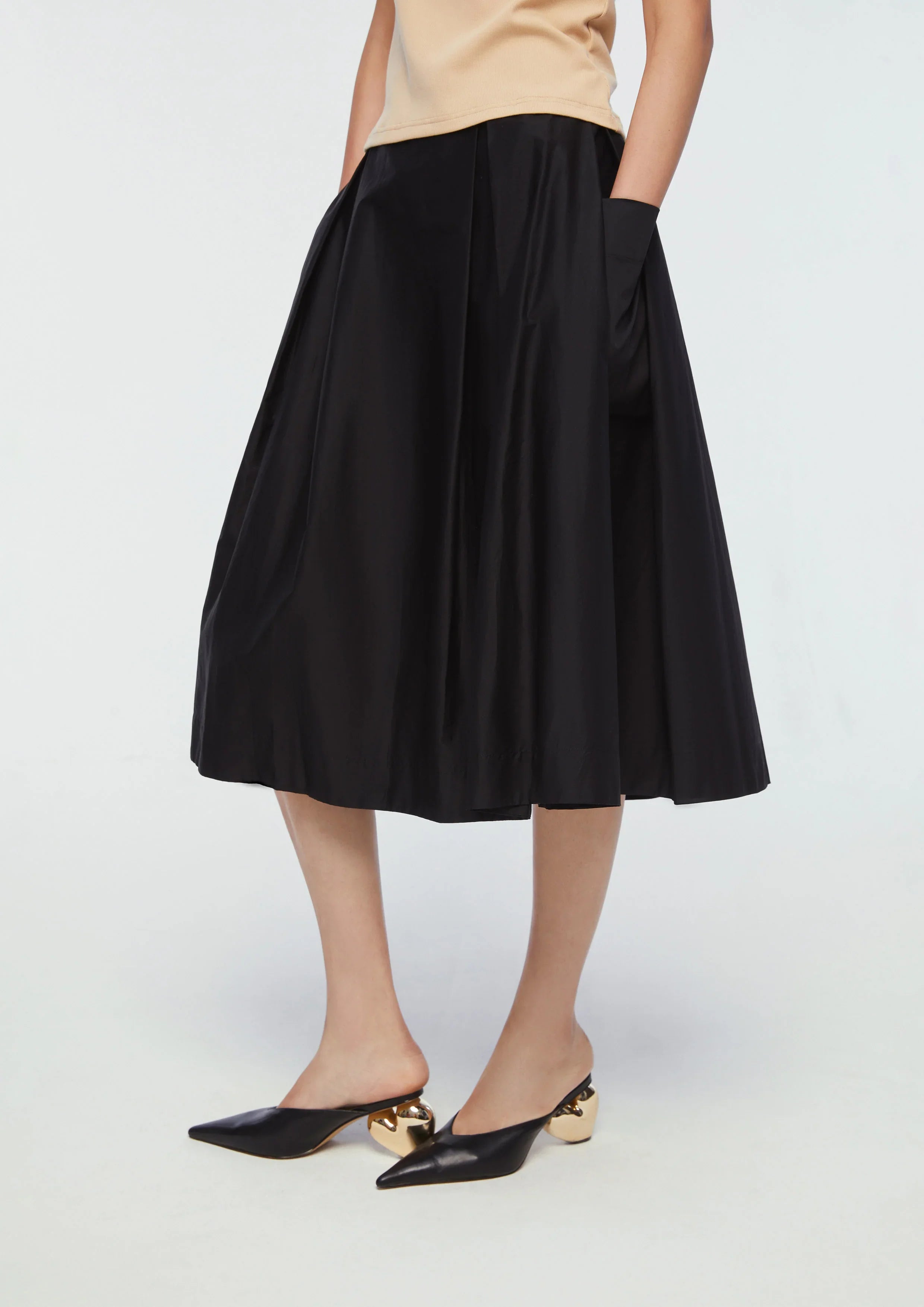 Midi Flare Skirt