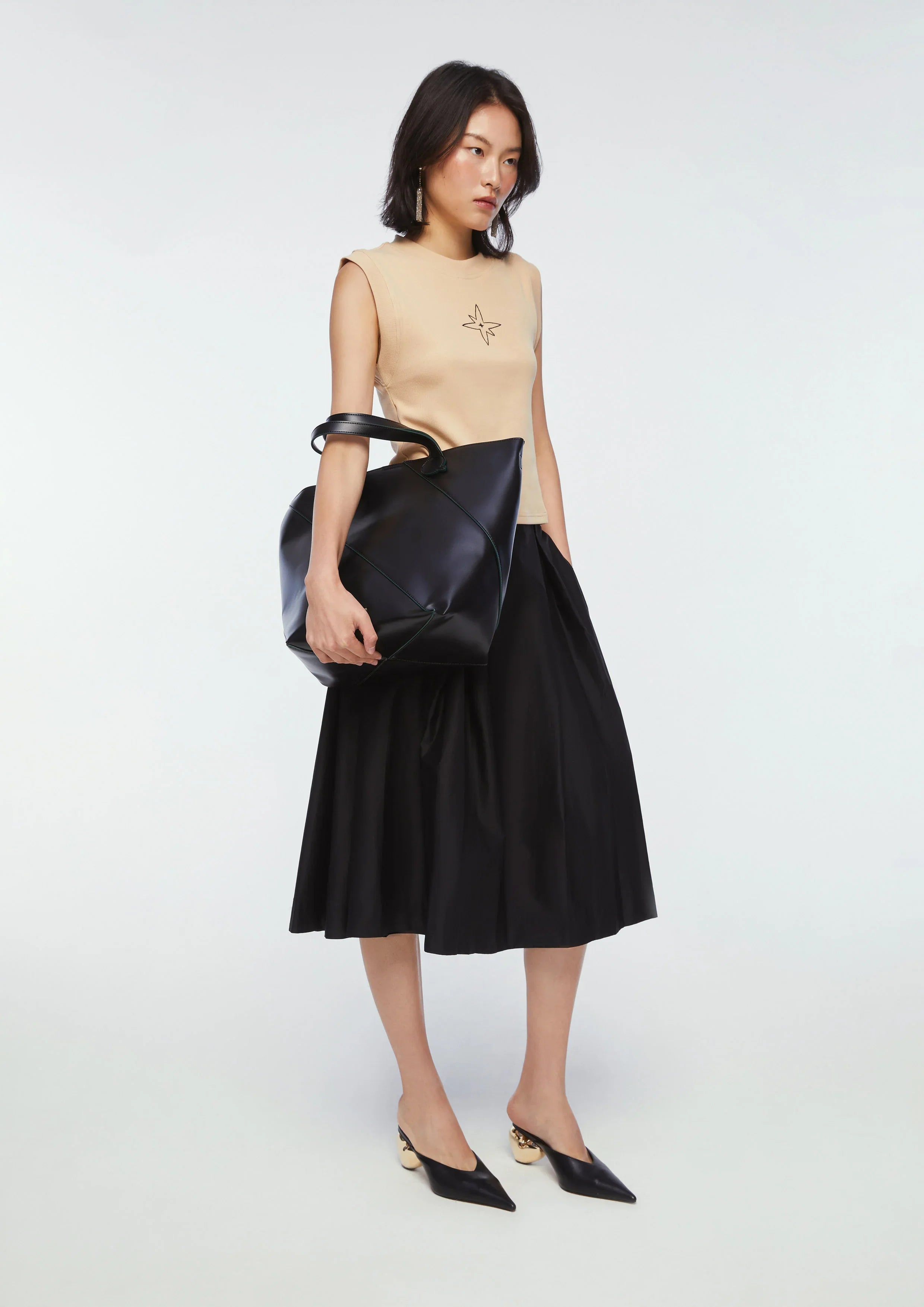 Midi Flare Skirt