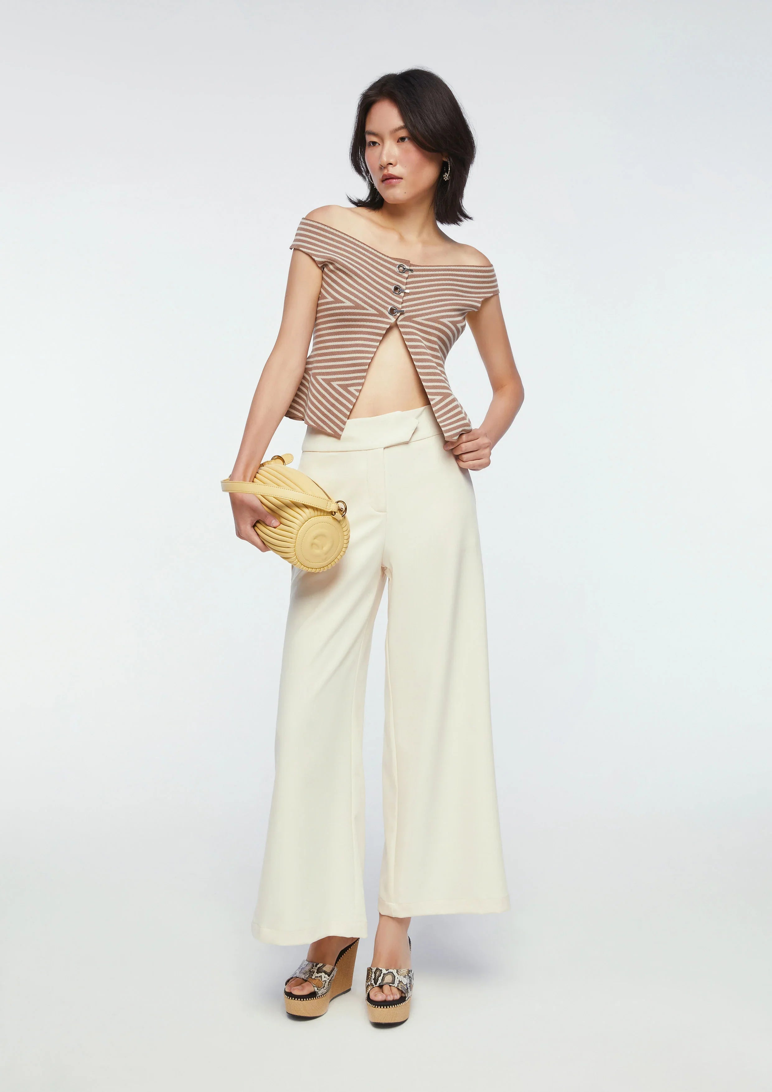 High Waist Wide Legs Pants