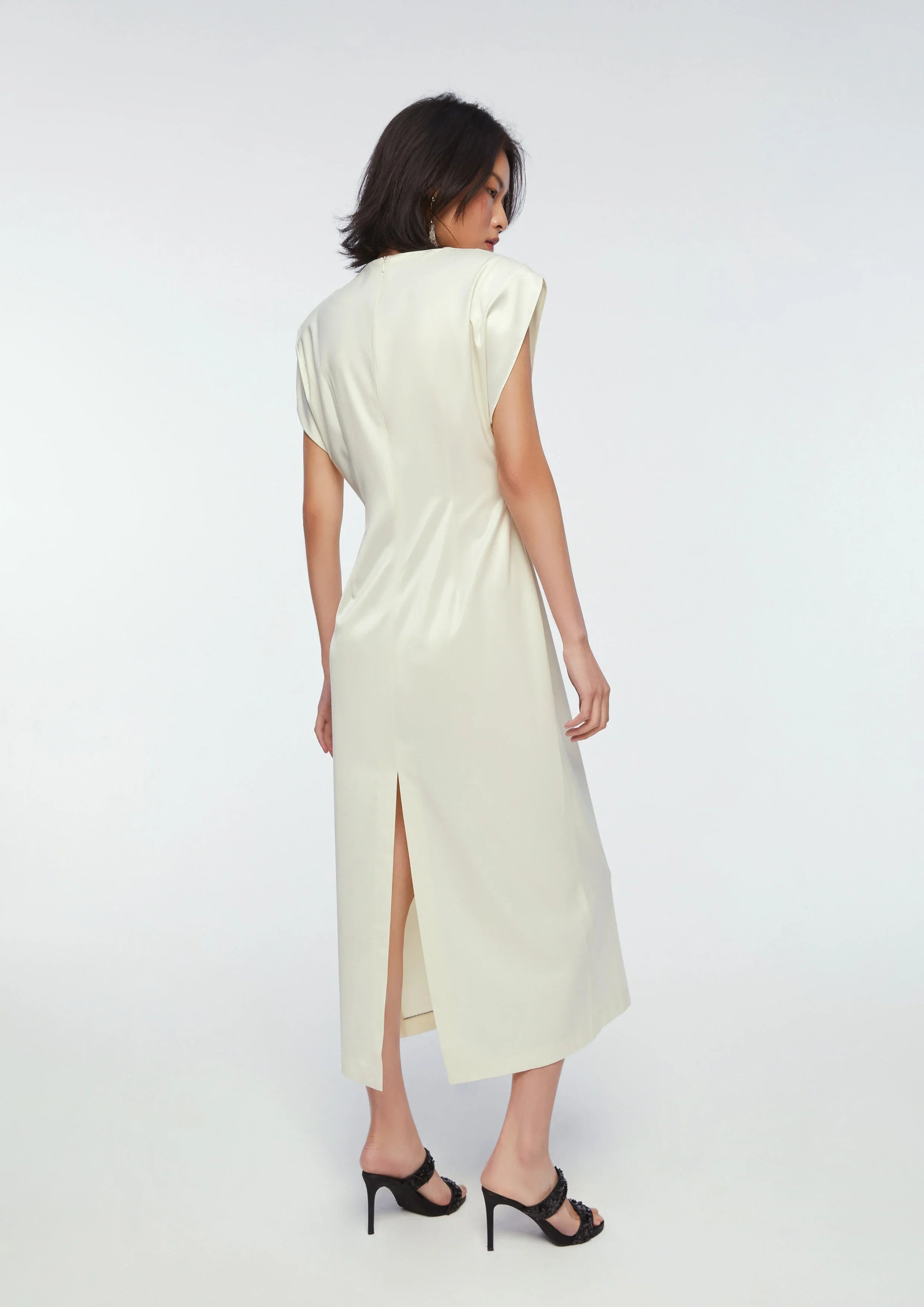 Abstract Print Midi Dress - Studiofour