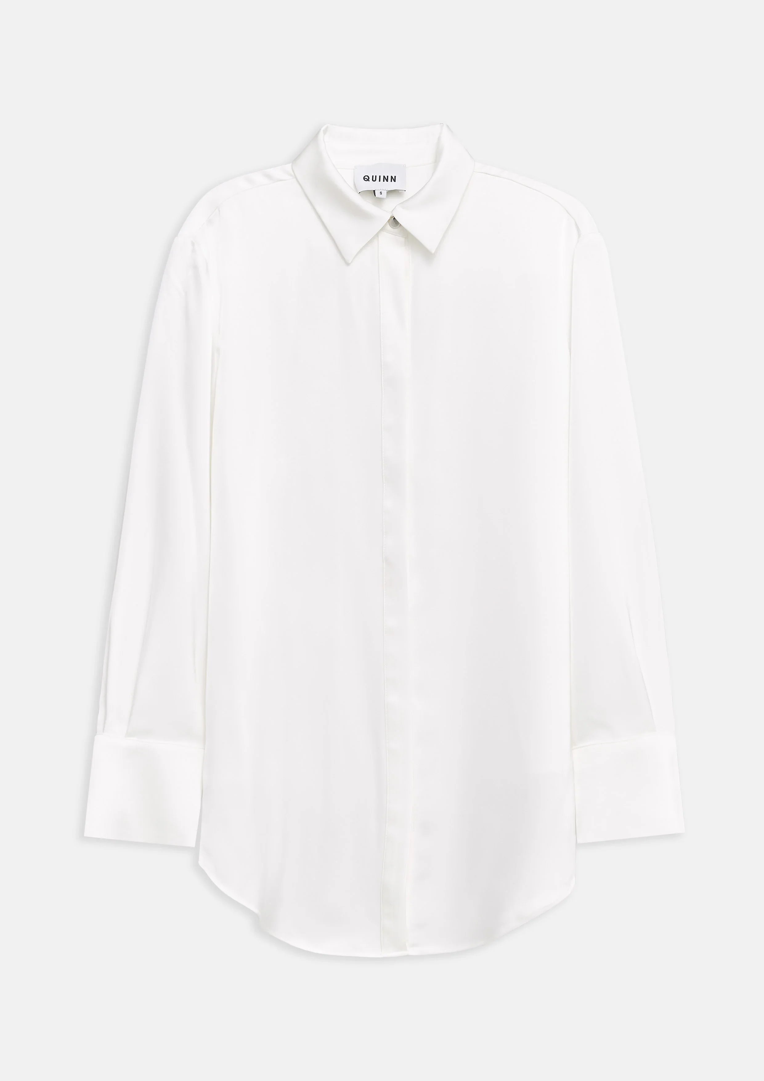 เสื้อเชิ้ตซาตินแขนยาว