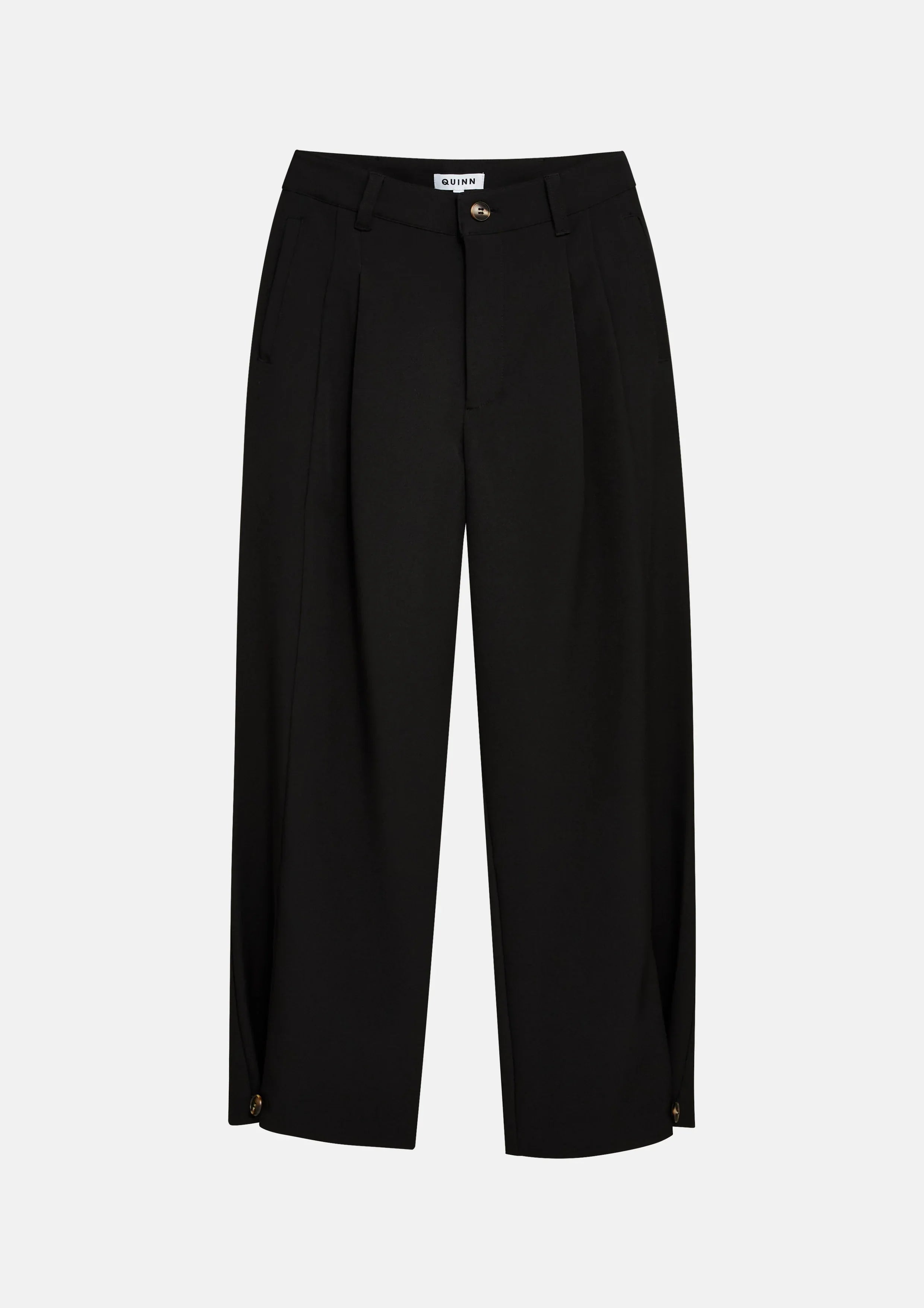 Pleated Wide Leg Pants