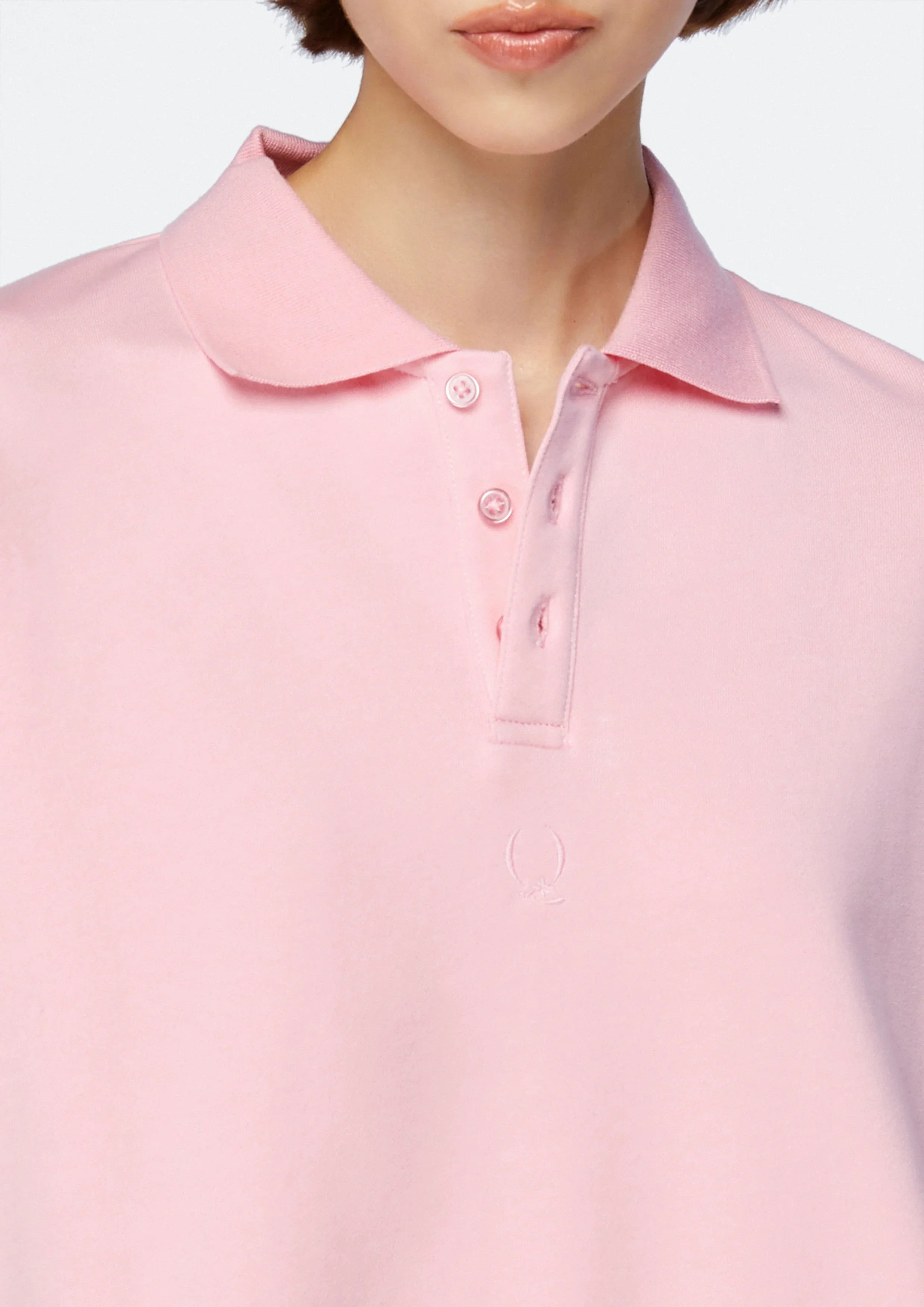 Knitted Long Sleeve Polo T-Shirt