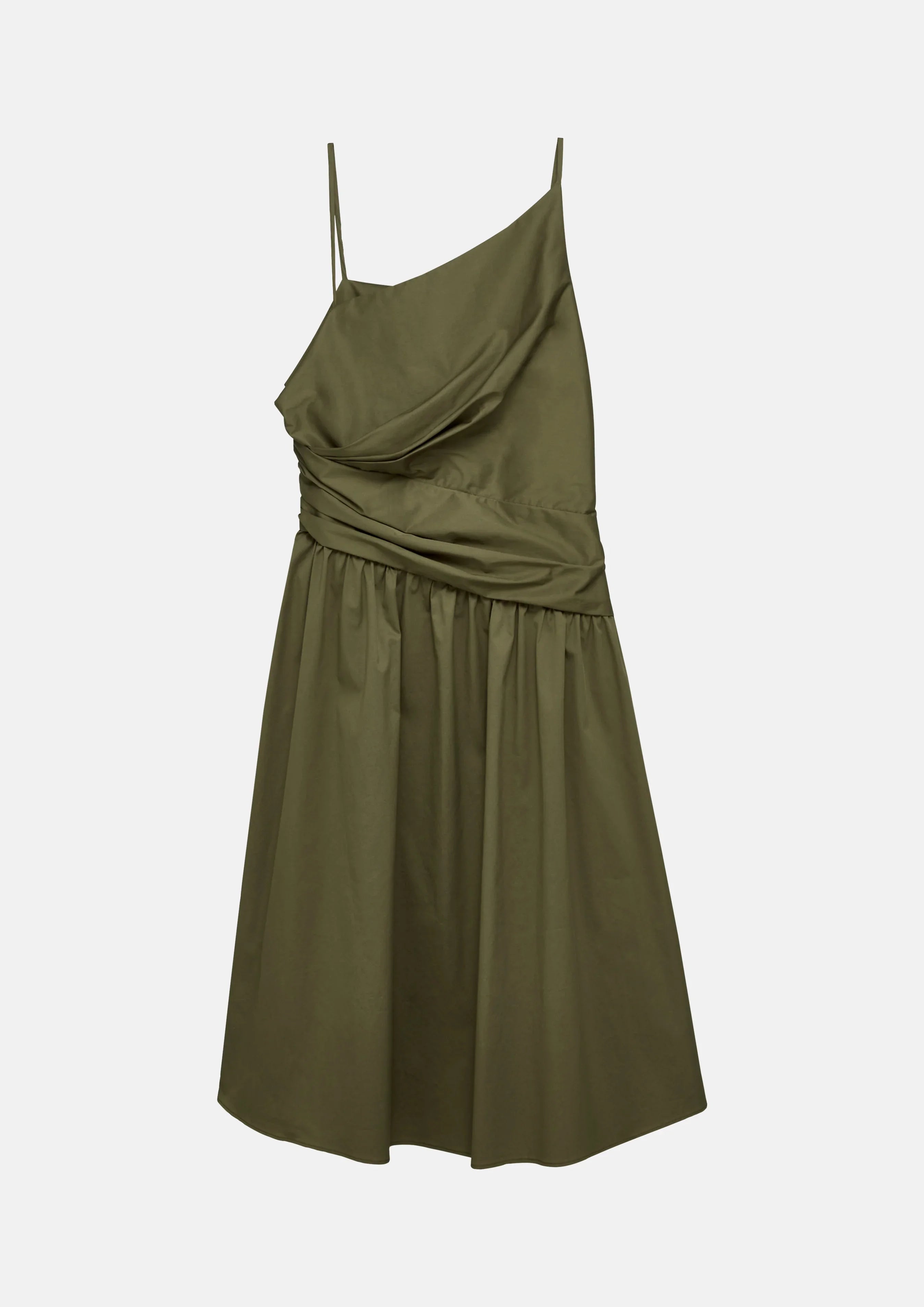 One-Shoulder Ruched Dress