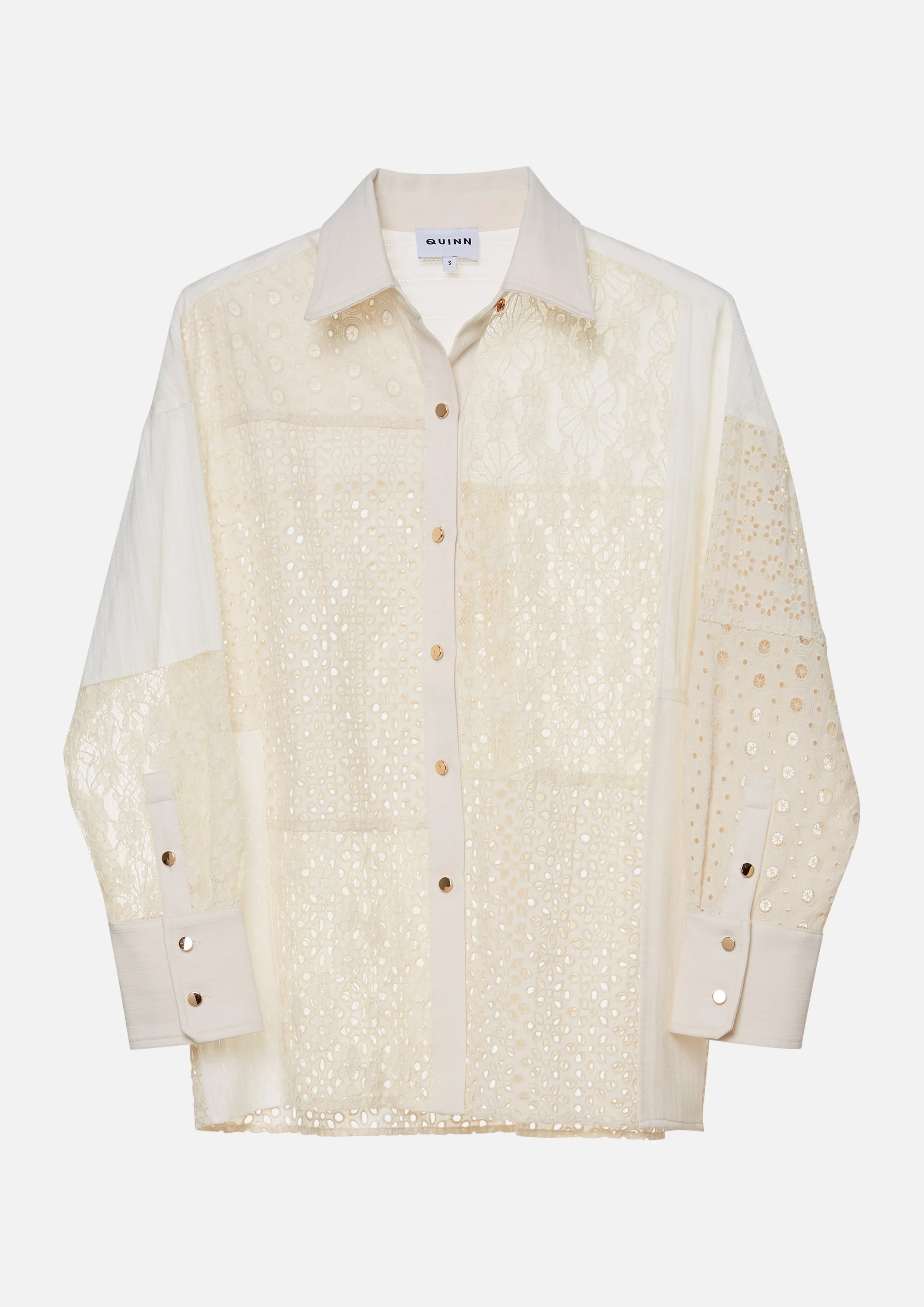 Patchwork Lace Shirt
