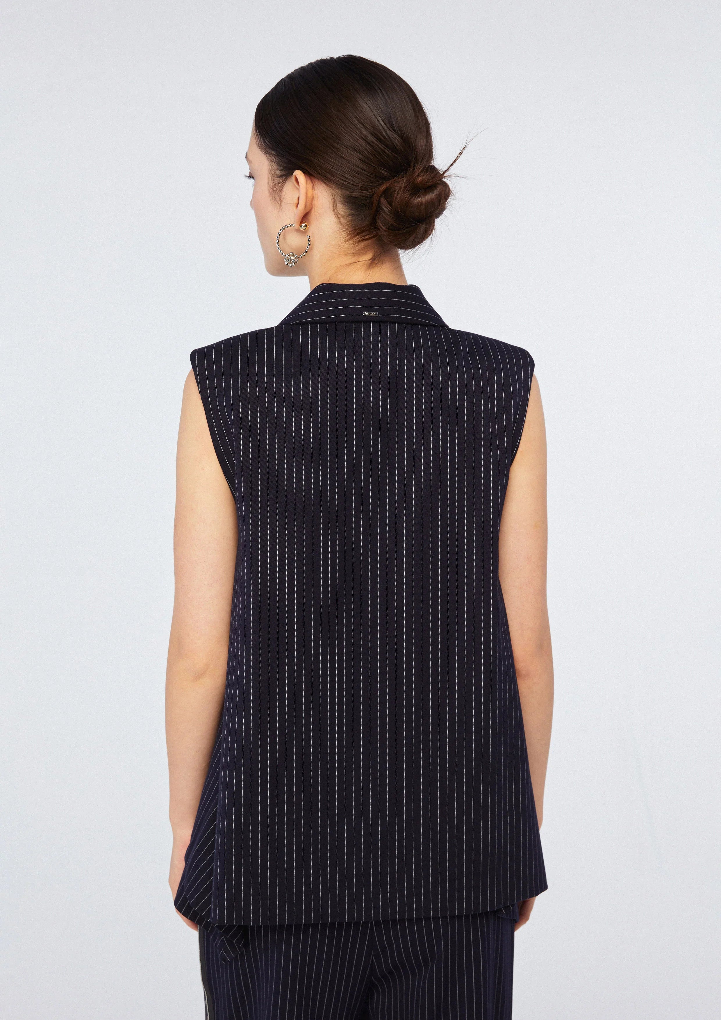 Pinstripe Double Breasted Jacket