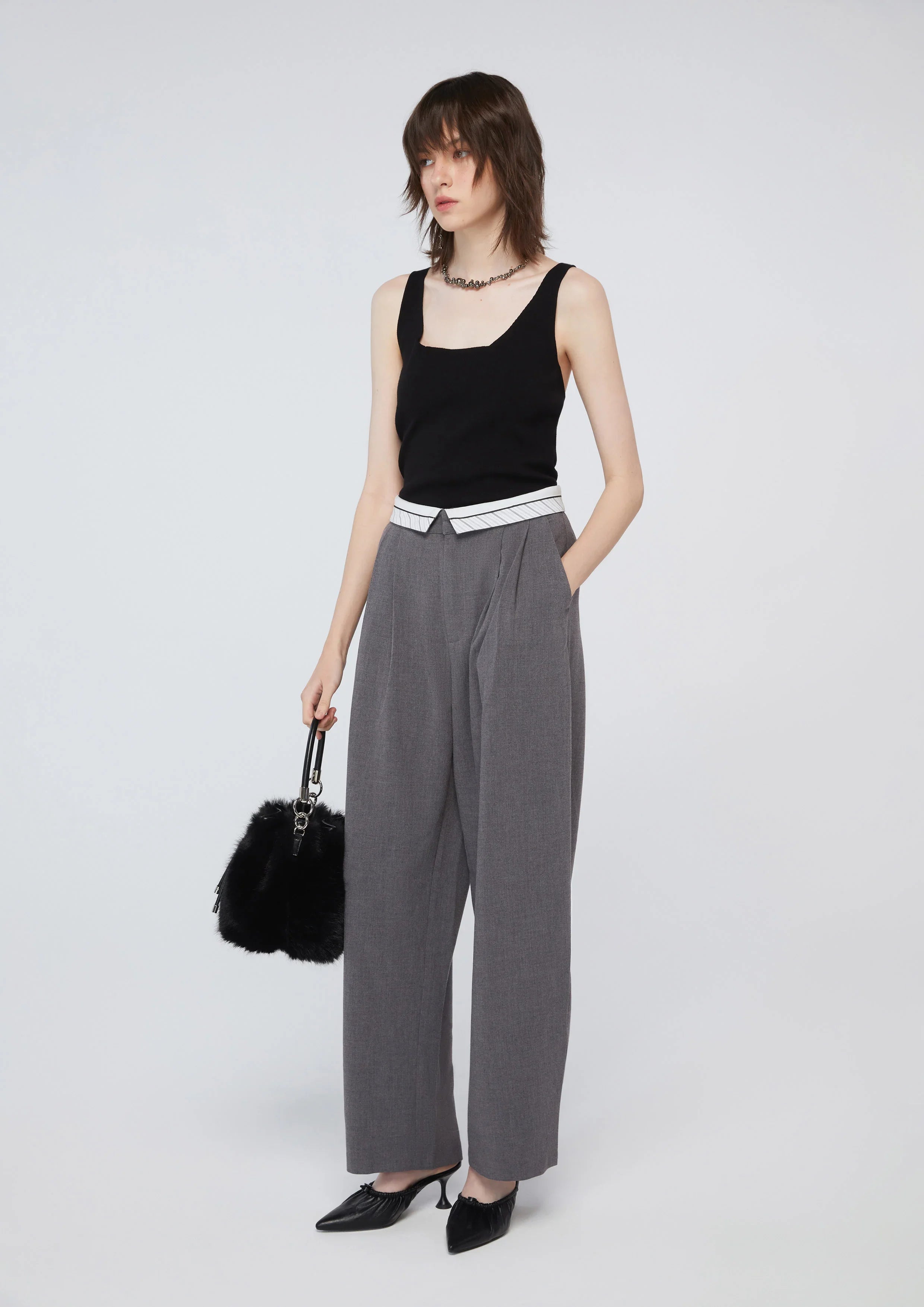 Flap Waist Pants
