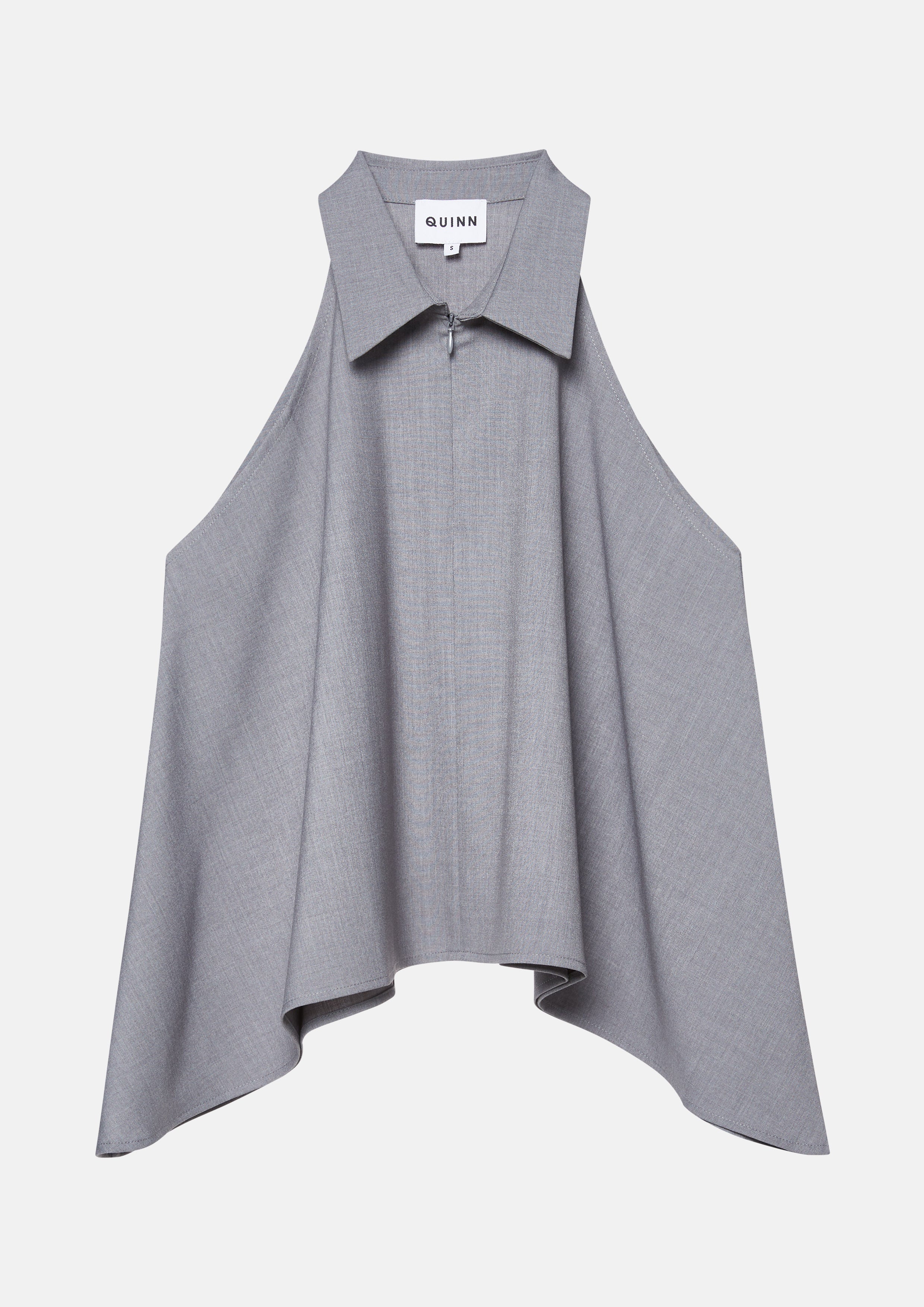 เสื้อแขนกุดชายเสื้อระบาย