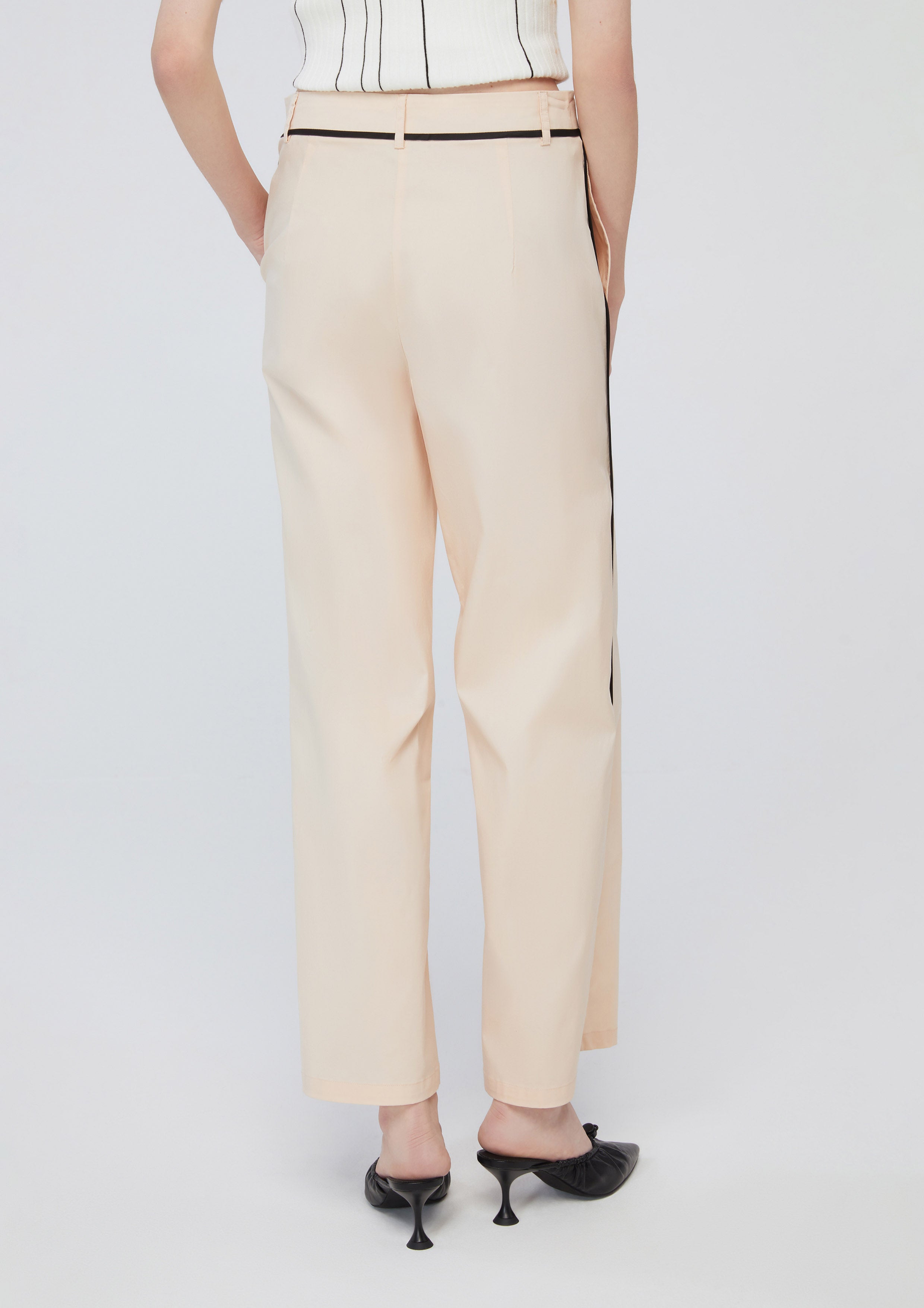 กางเกงขายาวพิมพ์ลาย