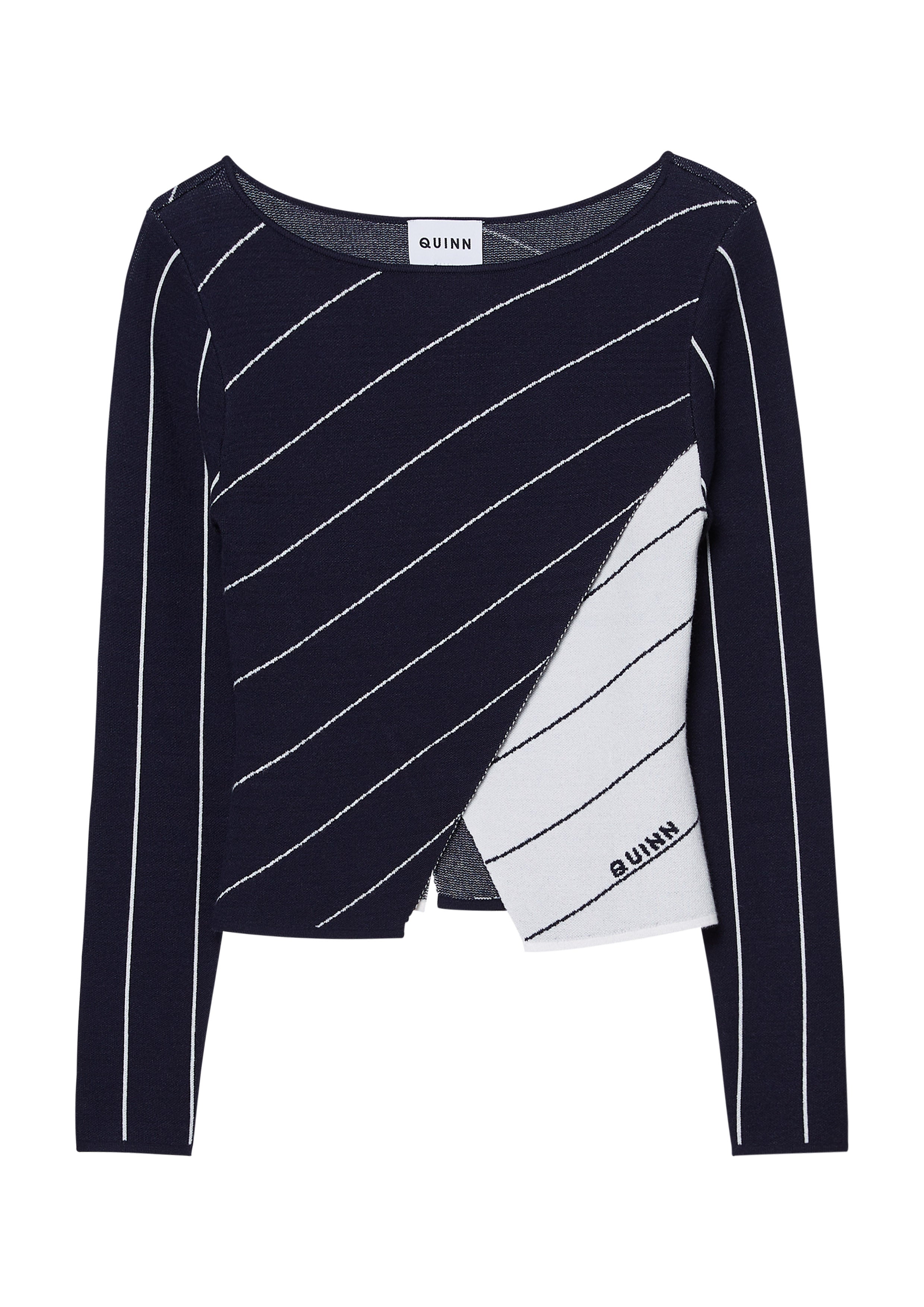 เสื้อแขนยาวเลเยอร์ลายทาง
