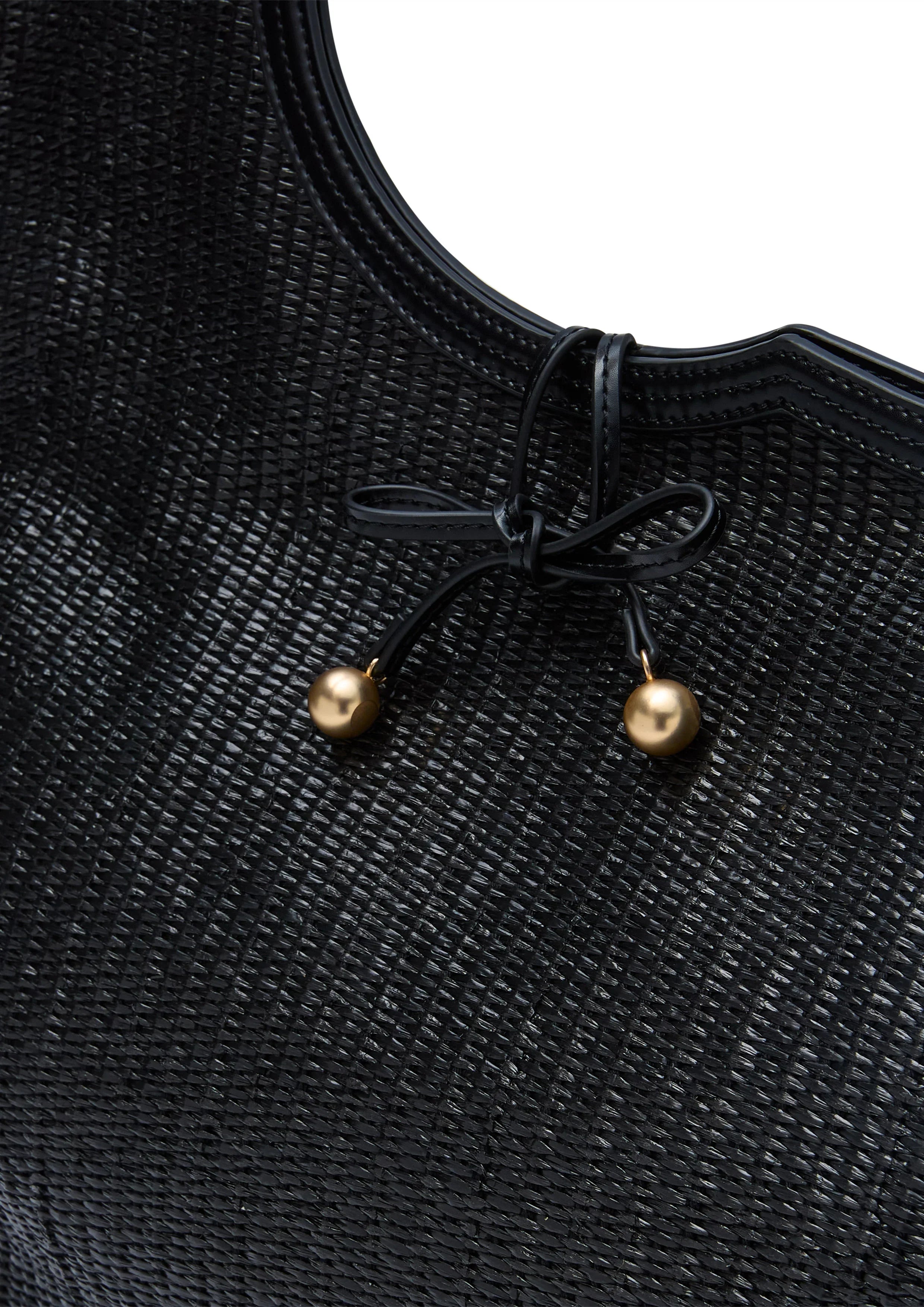 Q Raffiaria Handle Bag