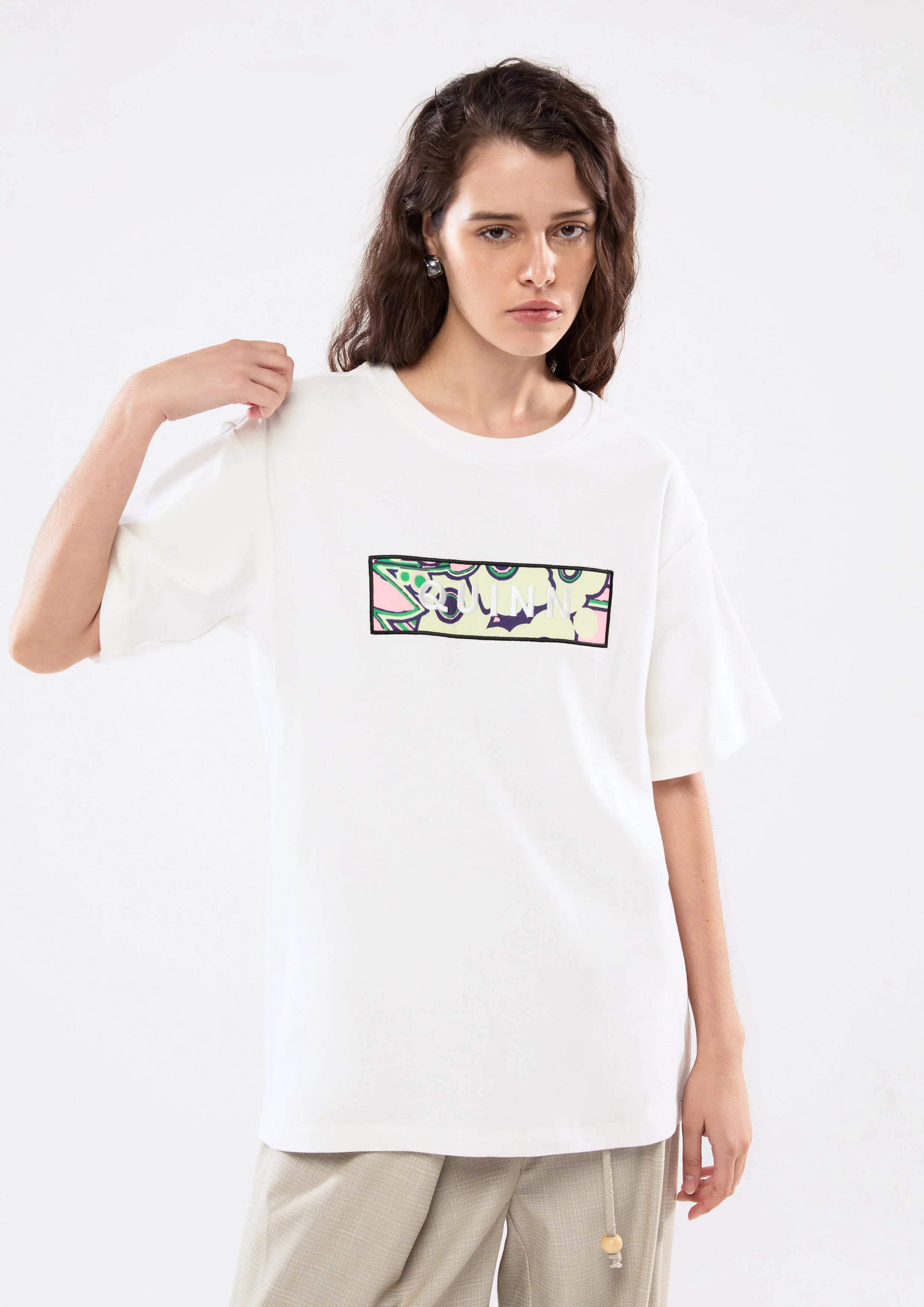 Logo With Print T-Shirt