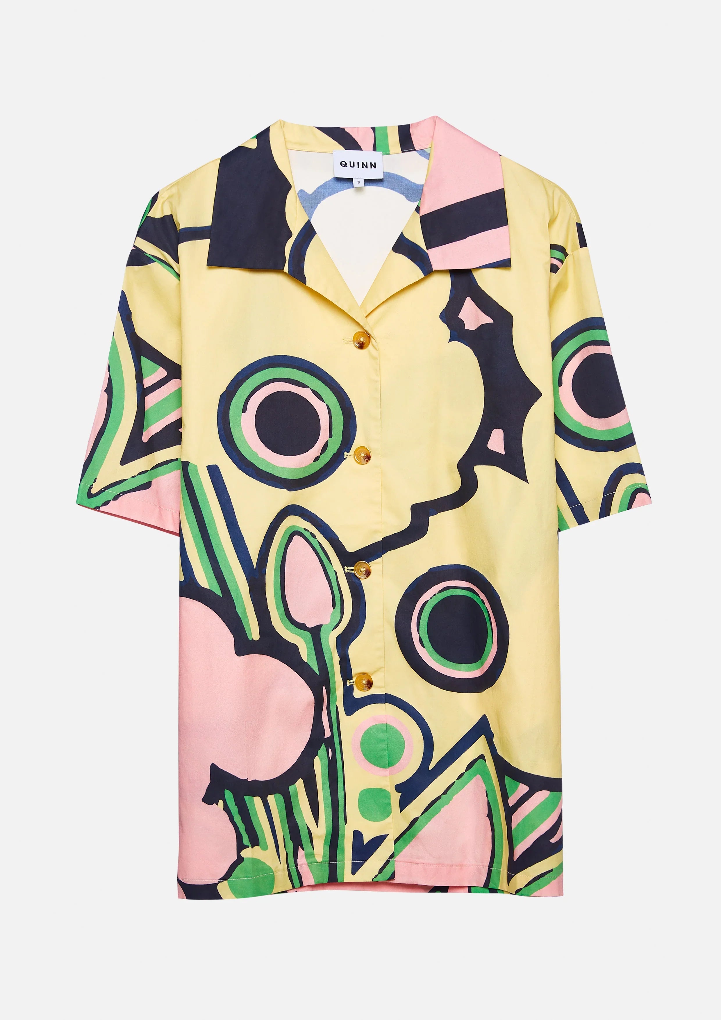 Print Oversized Shirt
