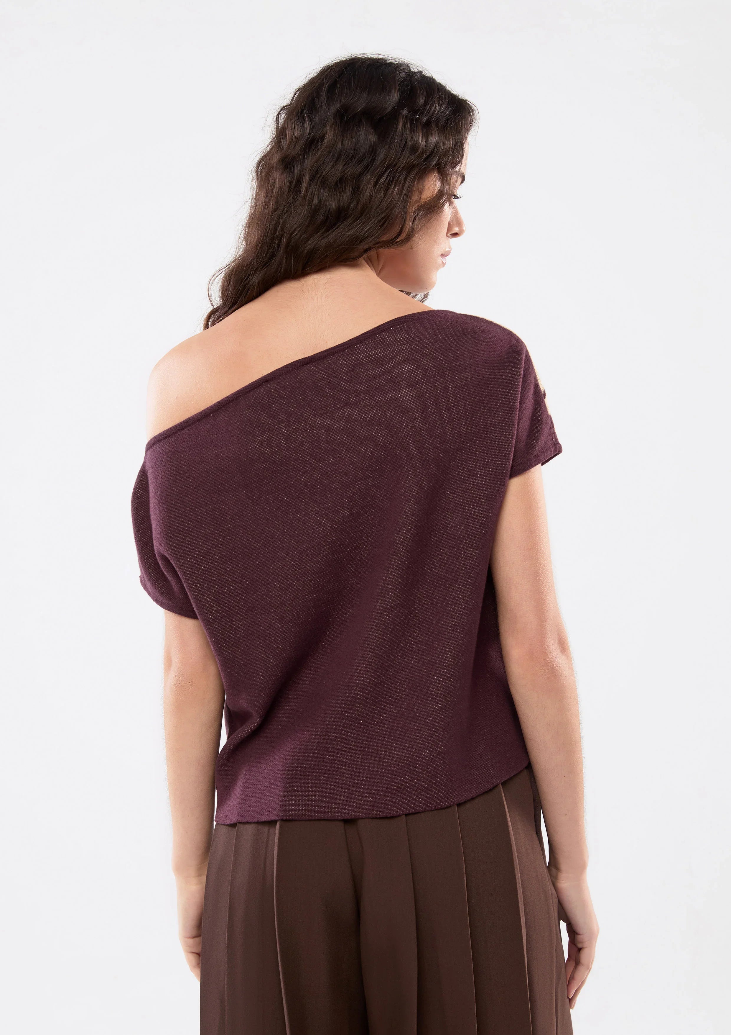 Floral One-Shoulder Top