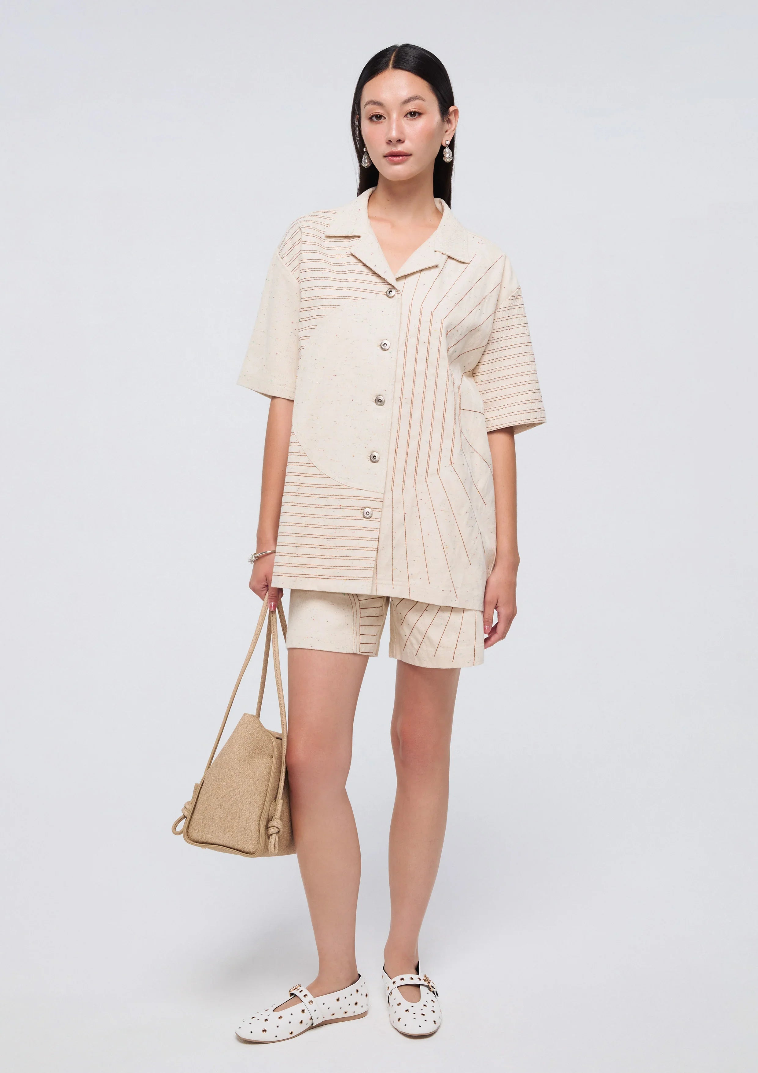 Graphic Line Short Sleeve Shirt