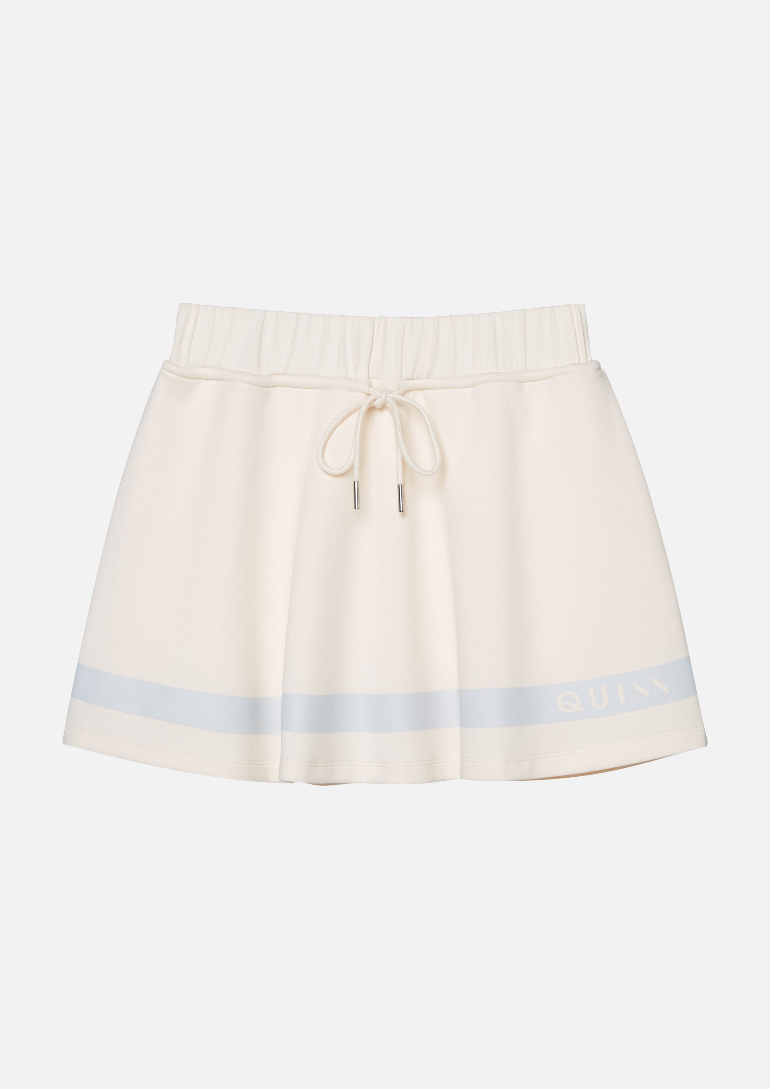 Elasticated Waist Logo Mini Skirt
