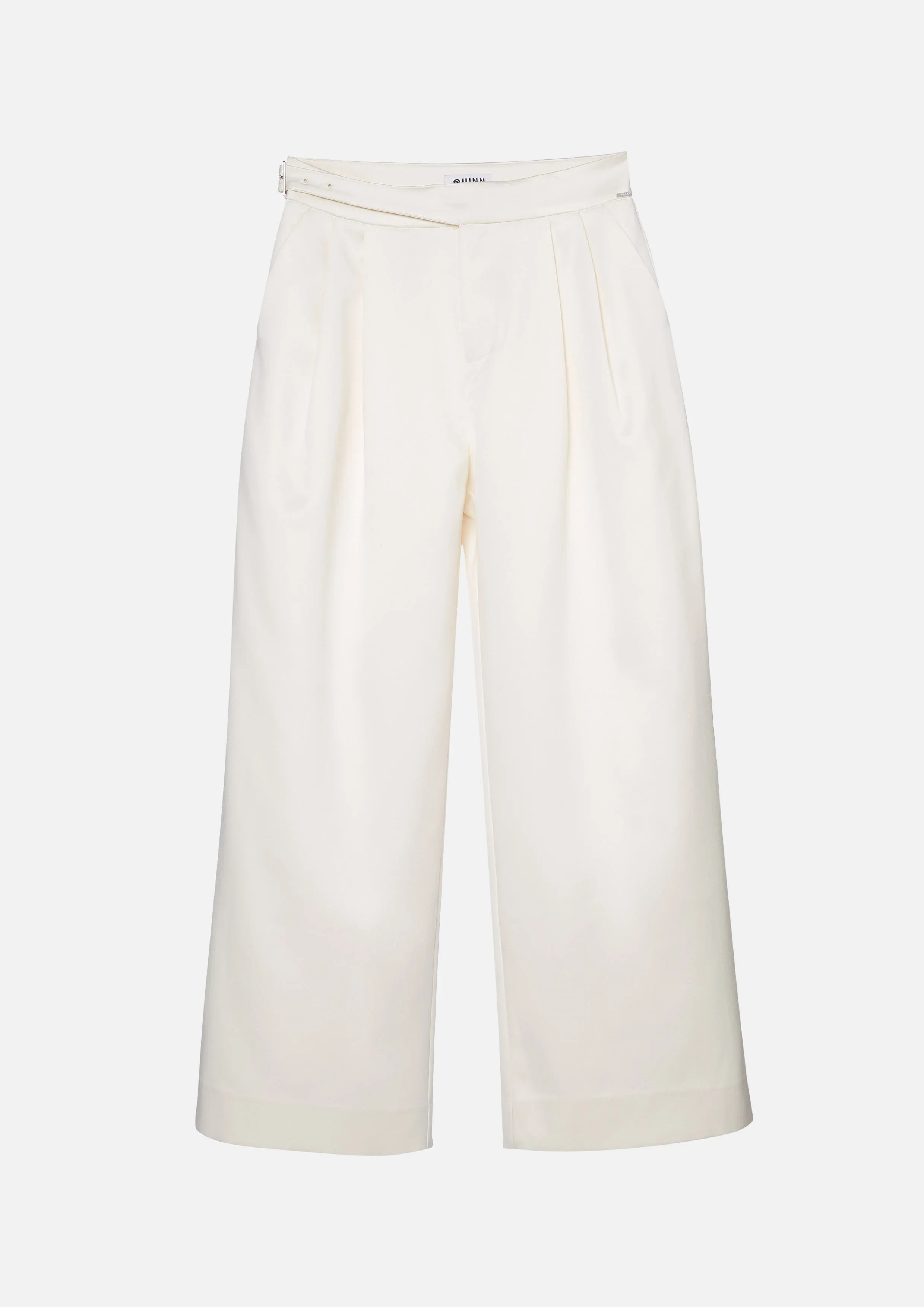 High Waist Pants With Buckle