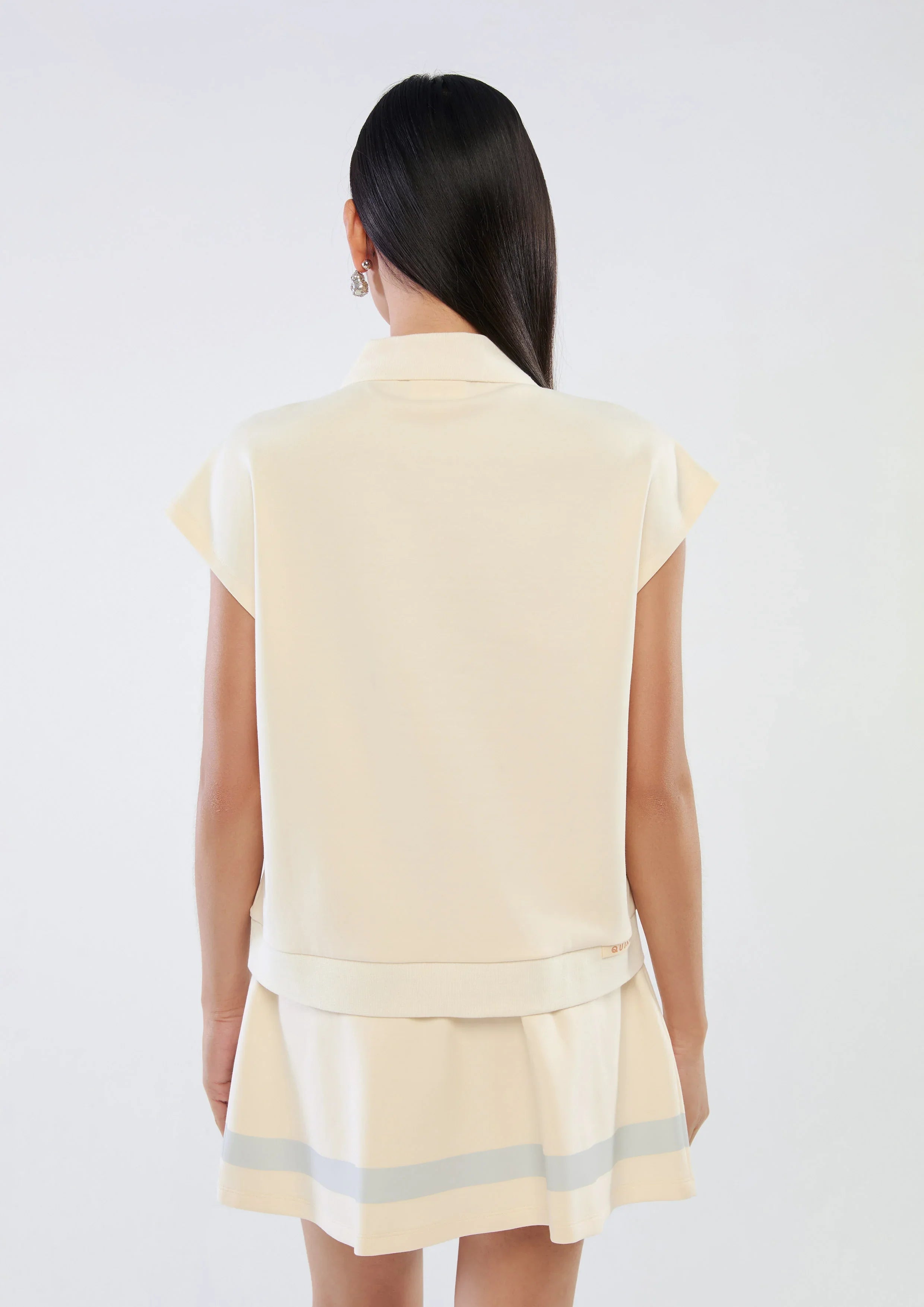 Logo Embroidered Top