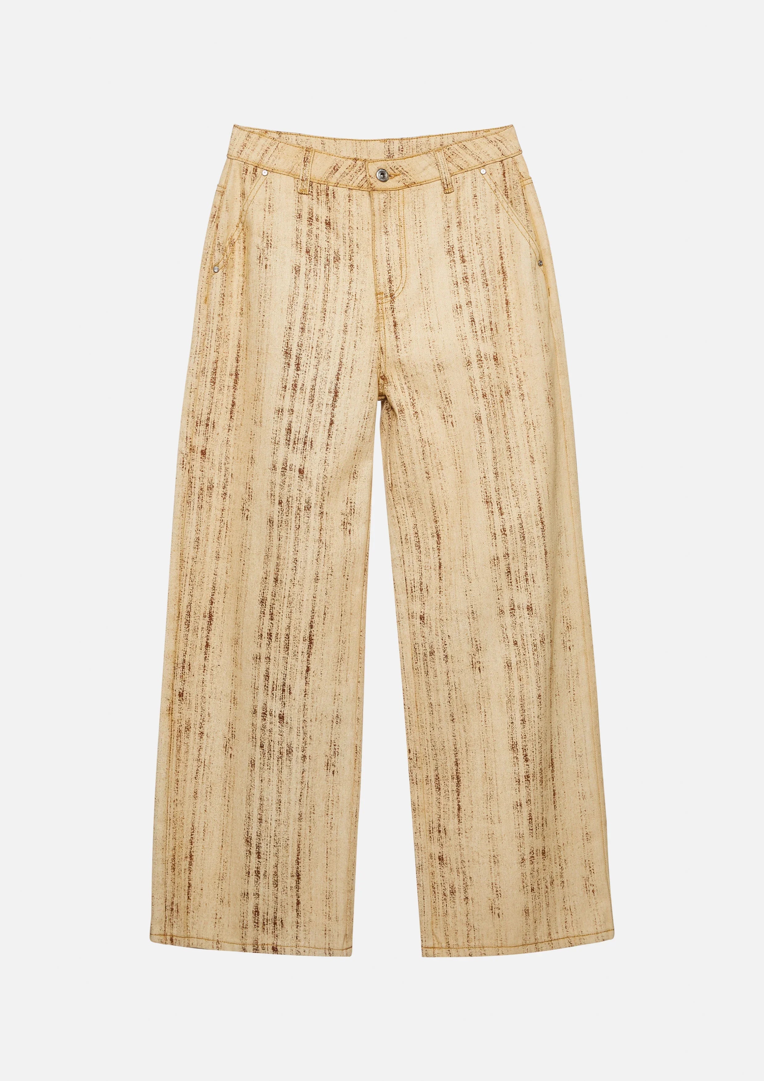 Print Wide Legs Pants