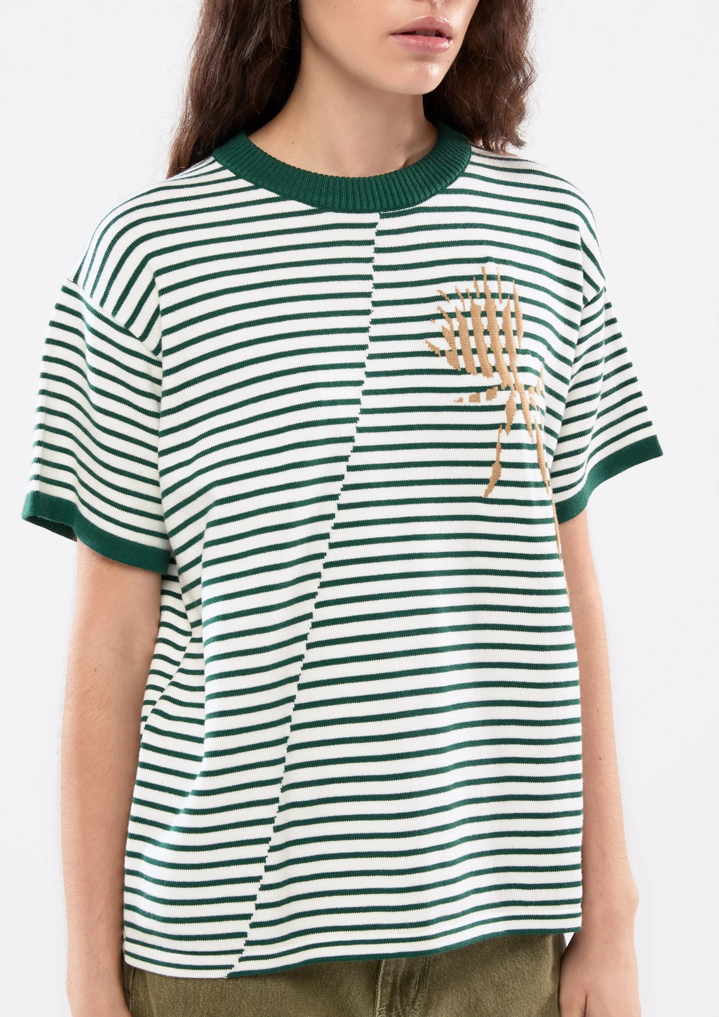 Stripe Short Sleeve T-Shirt