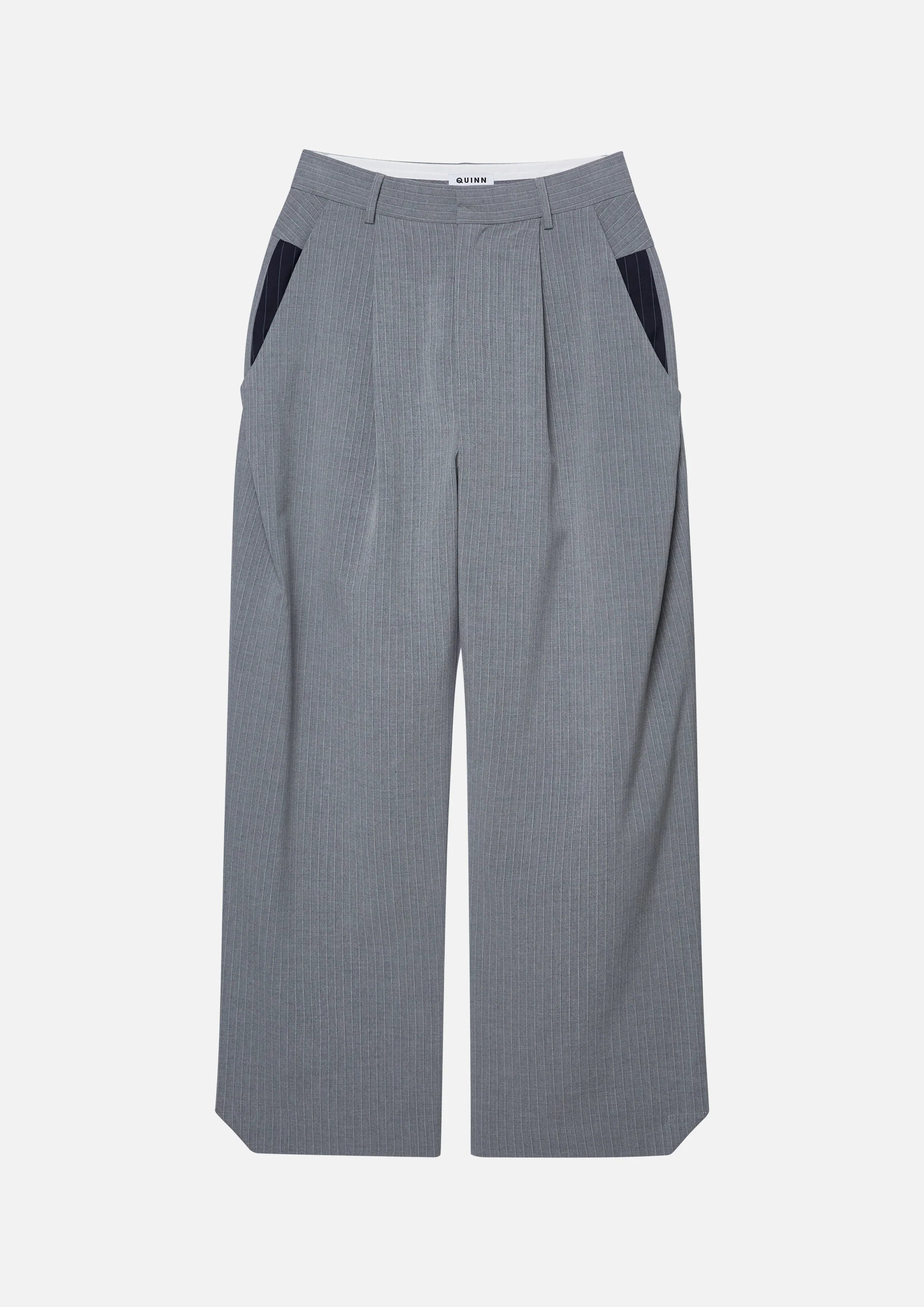 Stripe Wide Leg Pants