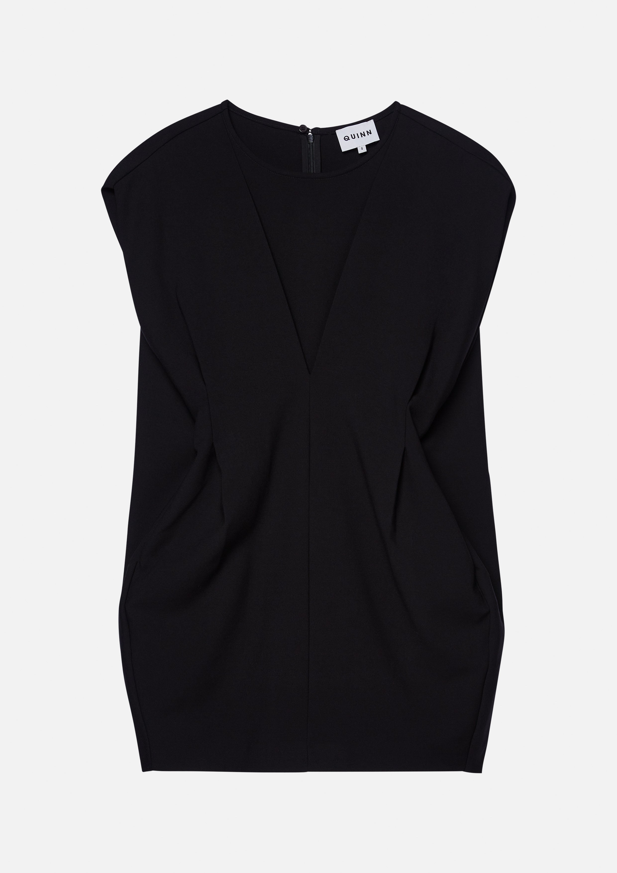 Waist Gathered Mini Dress