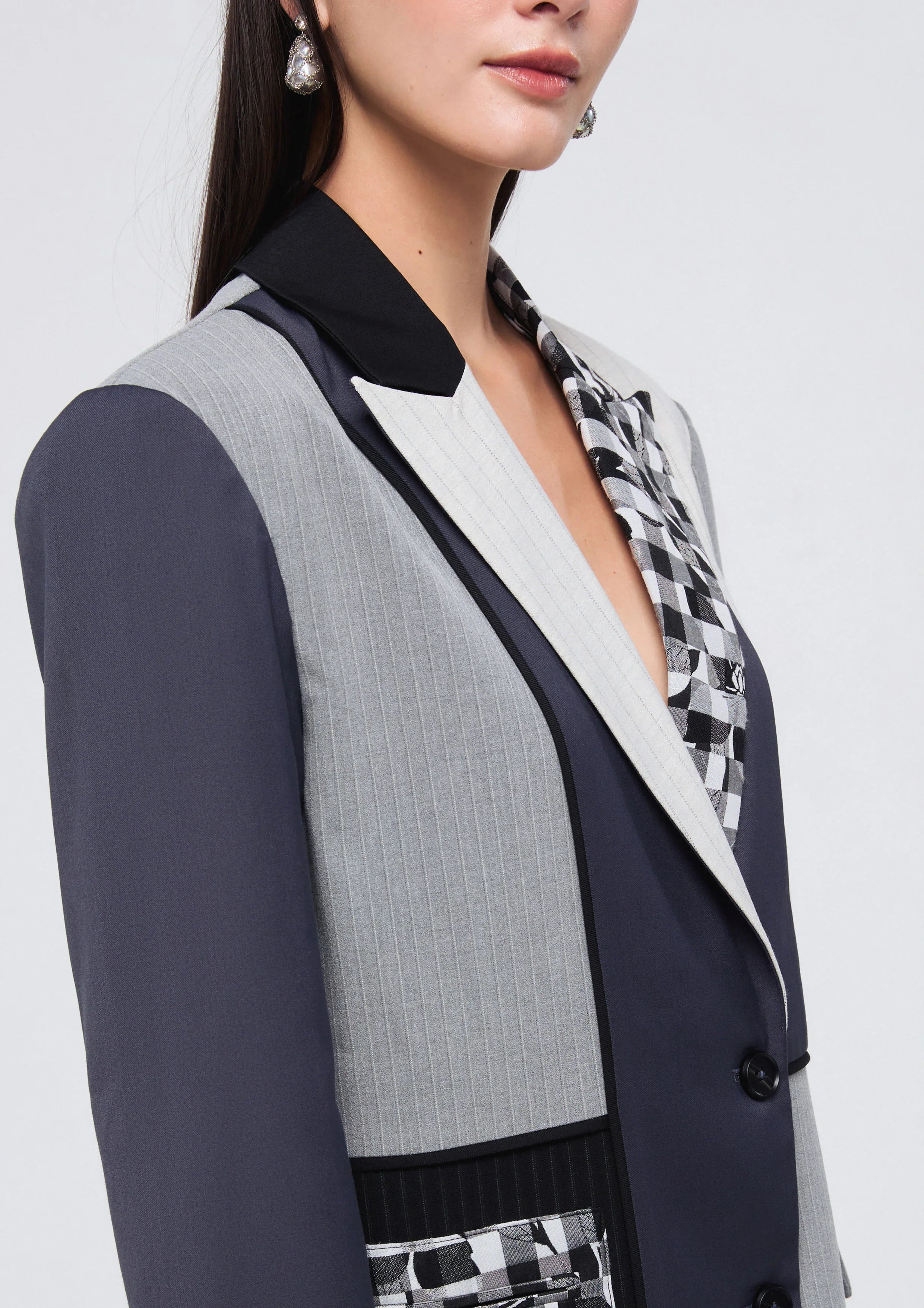 Patchwork Blazer