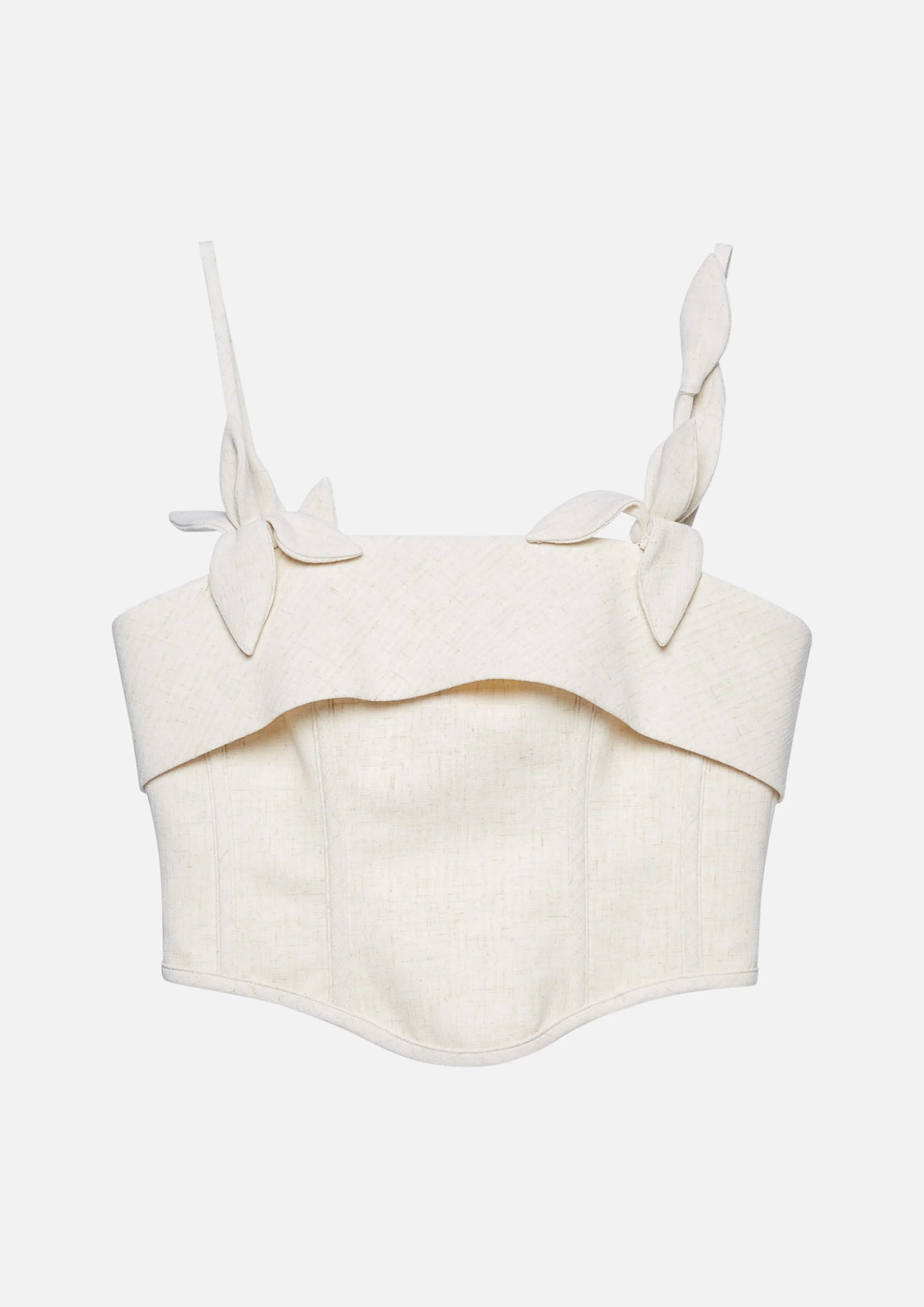 Floral Strap Crop Top