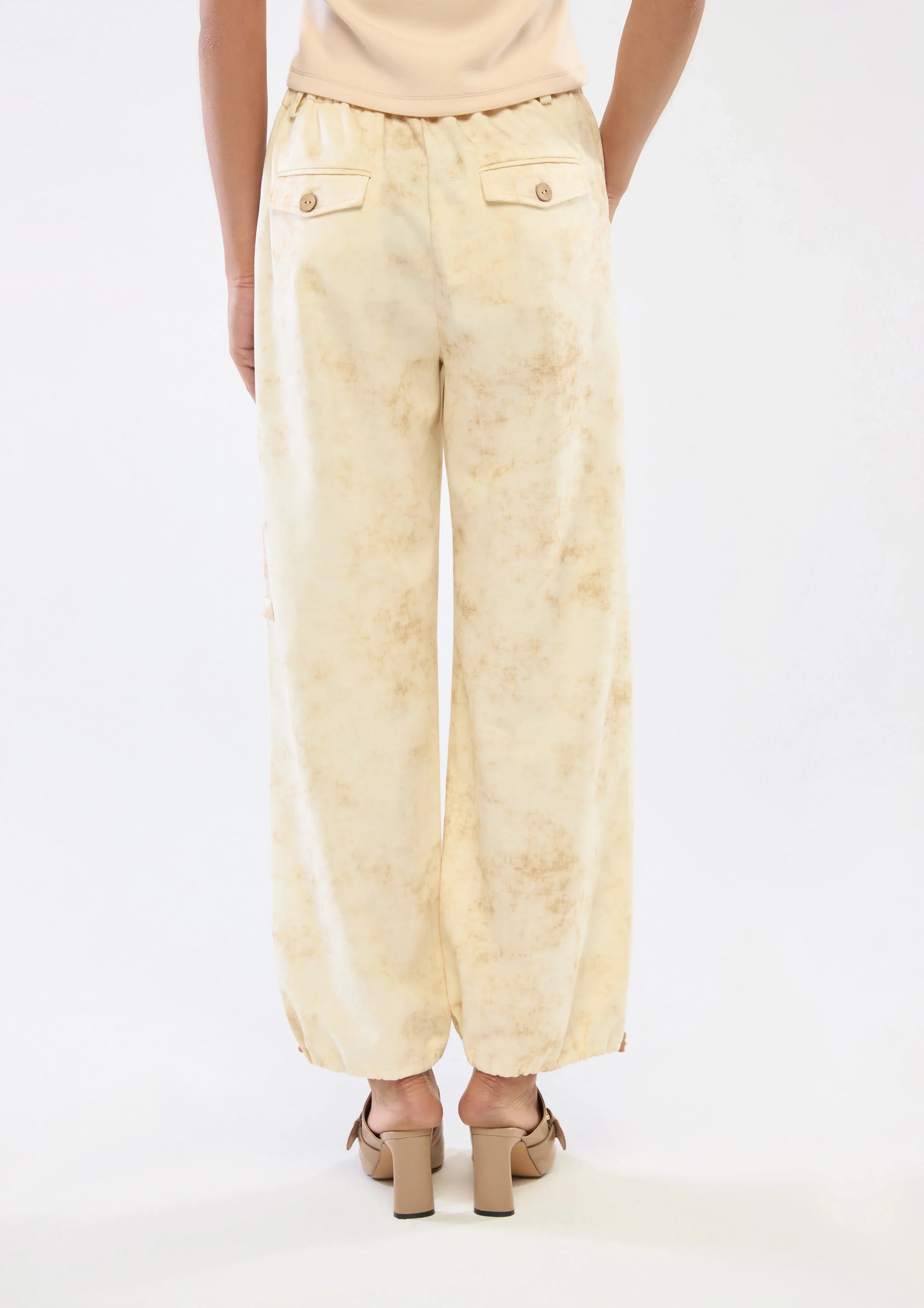 Print Relaxed Leg Pants