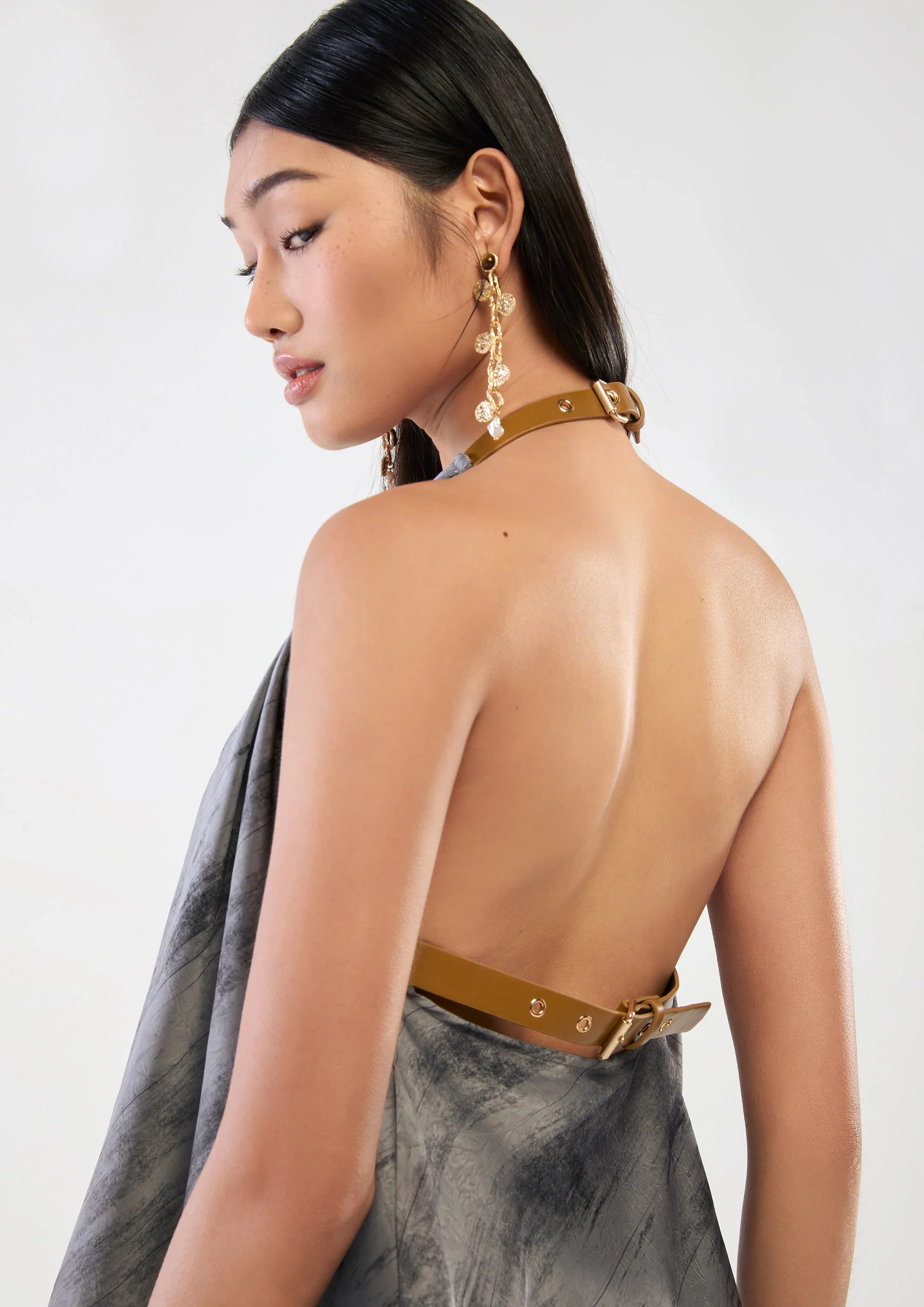 Halter Handkerchief Top