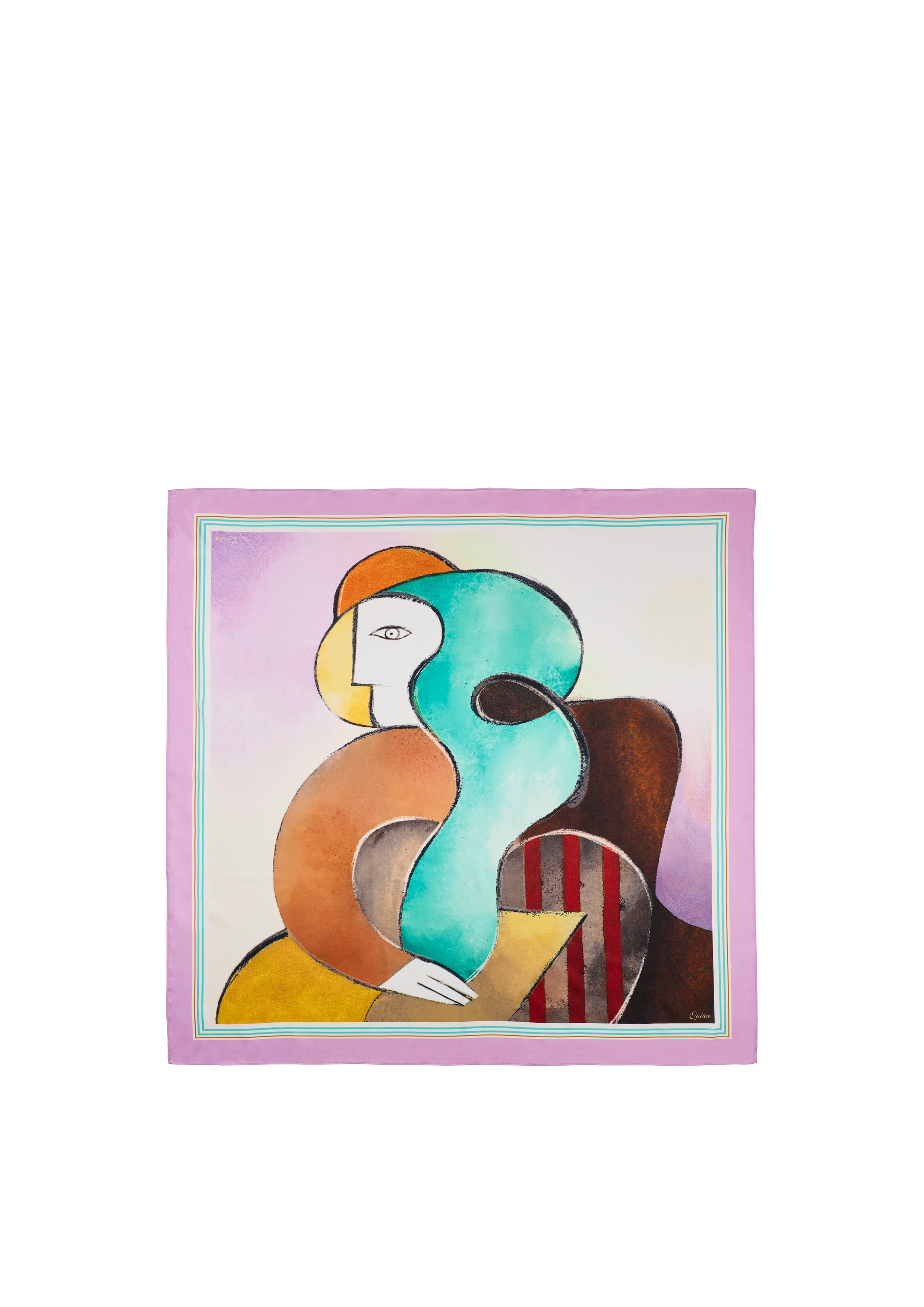 ผ้าพันคอ Cubism Large
