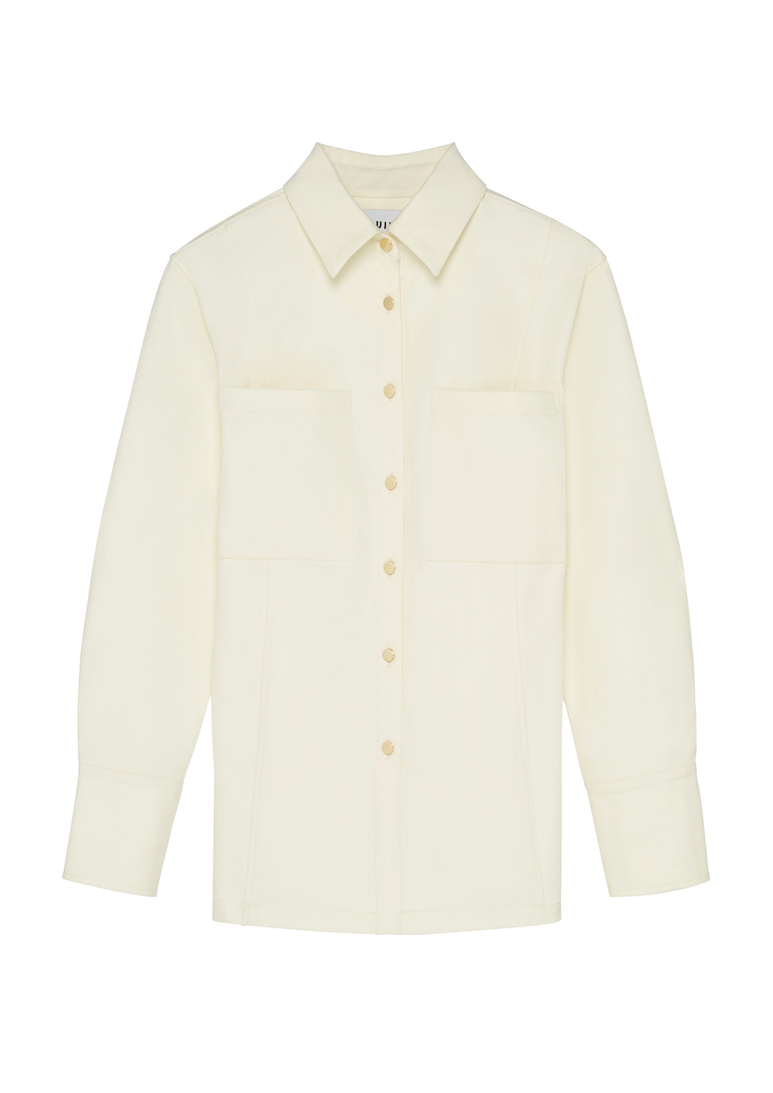 Back Button Snap Long Sleeve Shirt