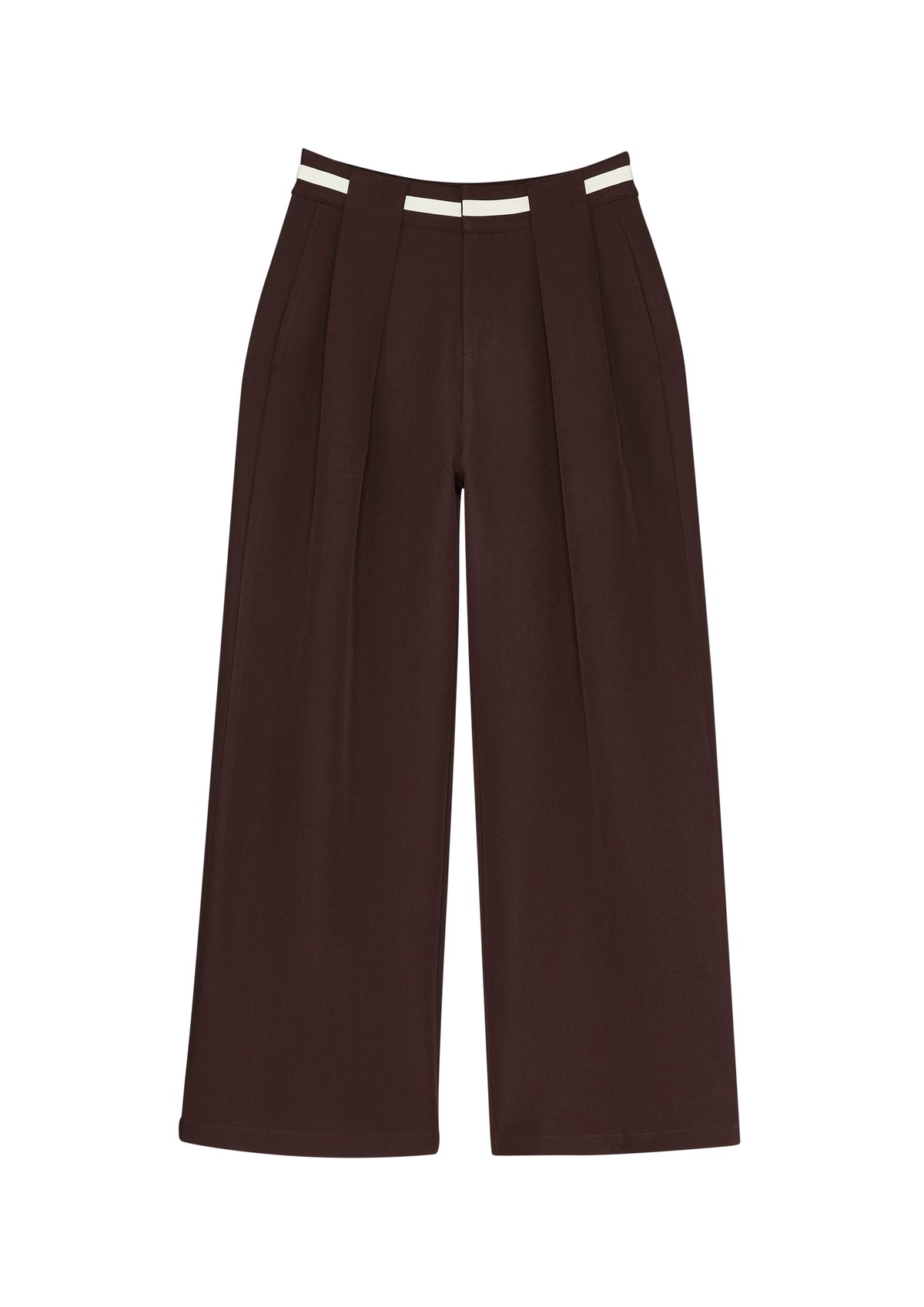 Pleated Wide Leg Pants