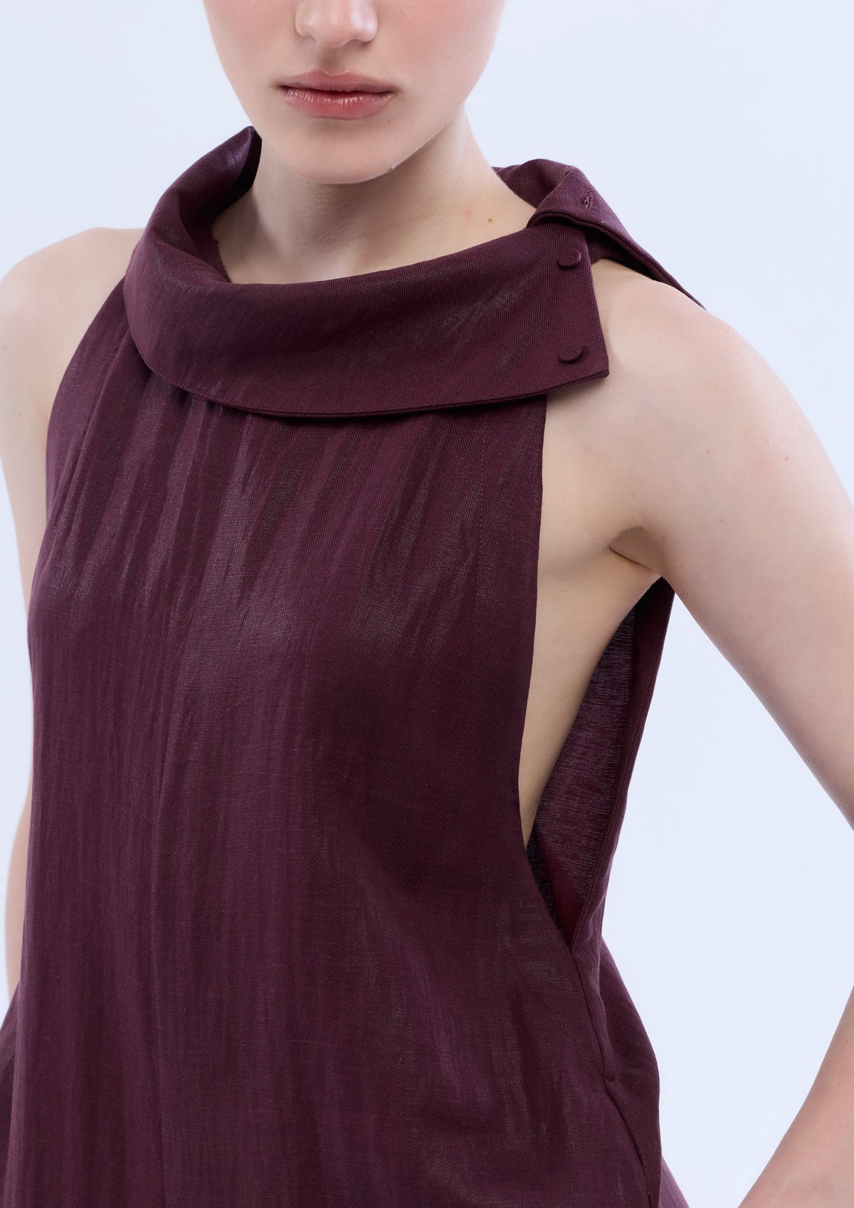 Sleeveless Balloon Leg Jumpsuit