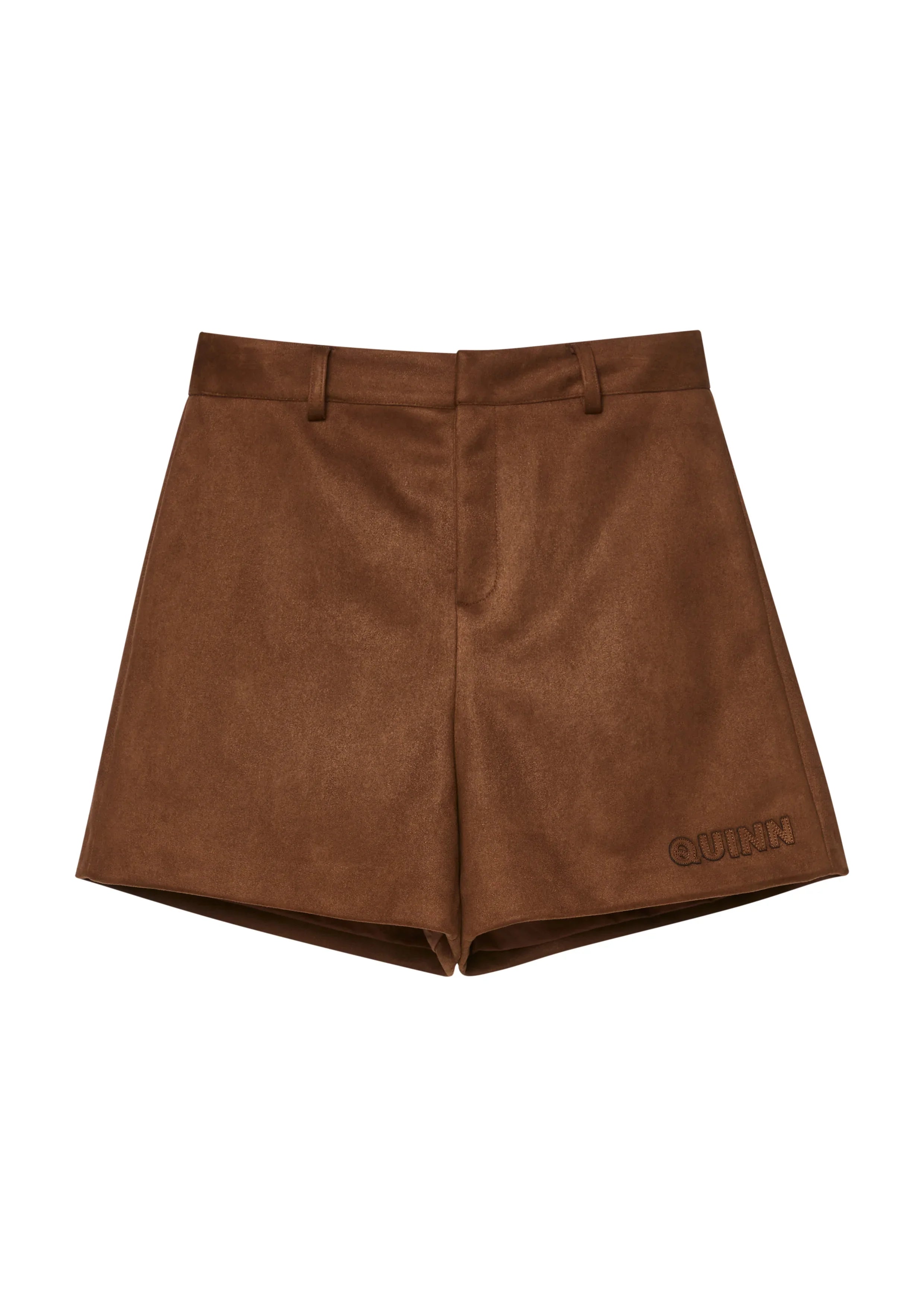 Suede High Waist Shorts