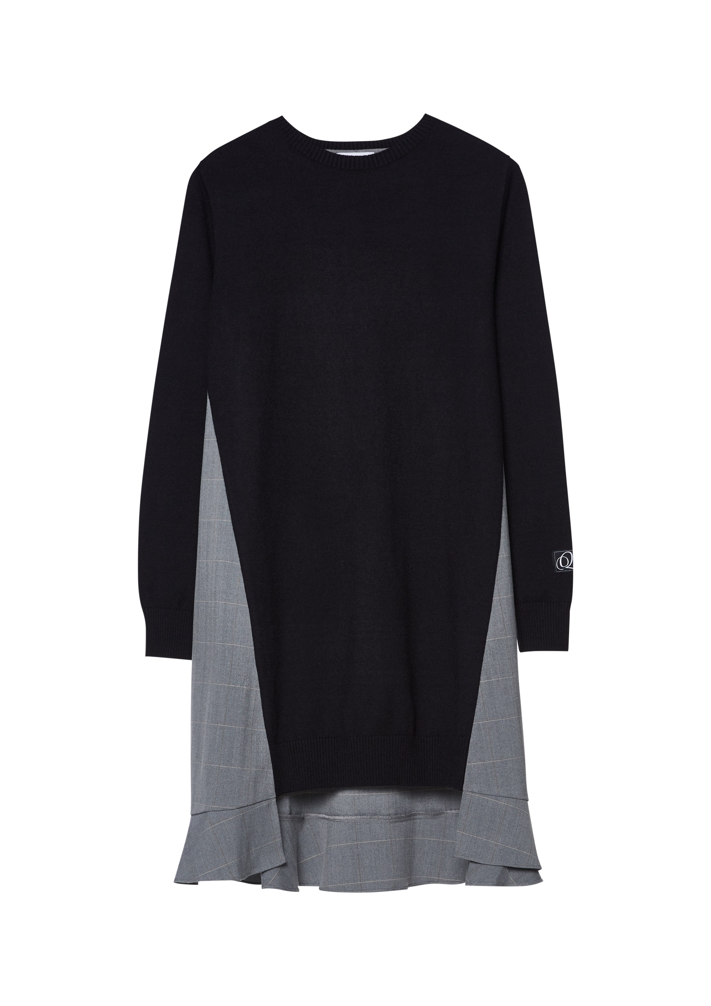 เดรสสั้นเลเยอร์แขนยาว