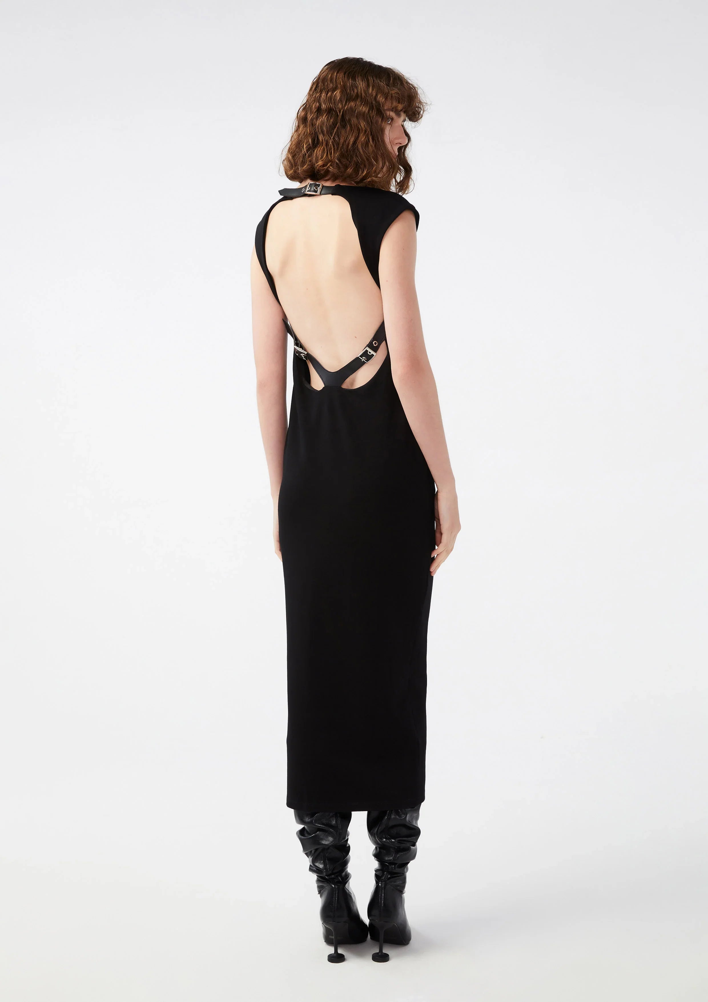 Backless Midi Dress