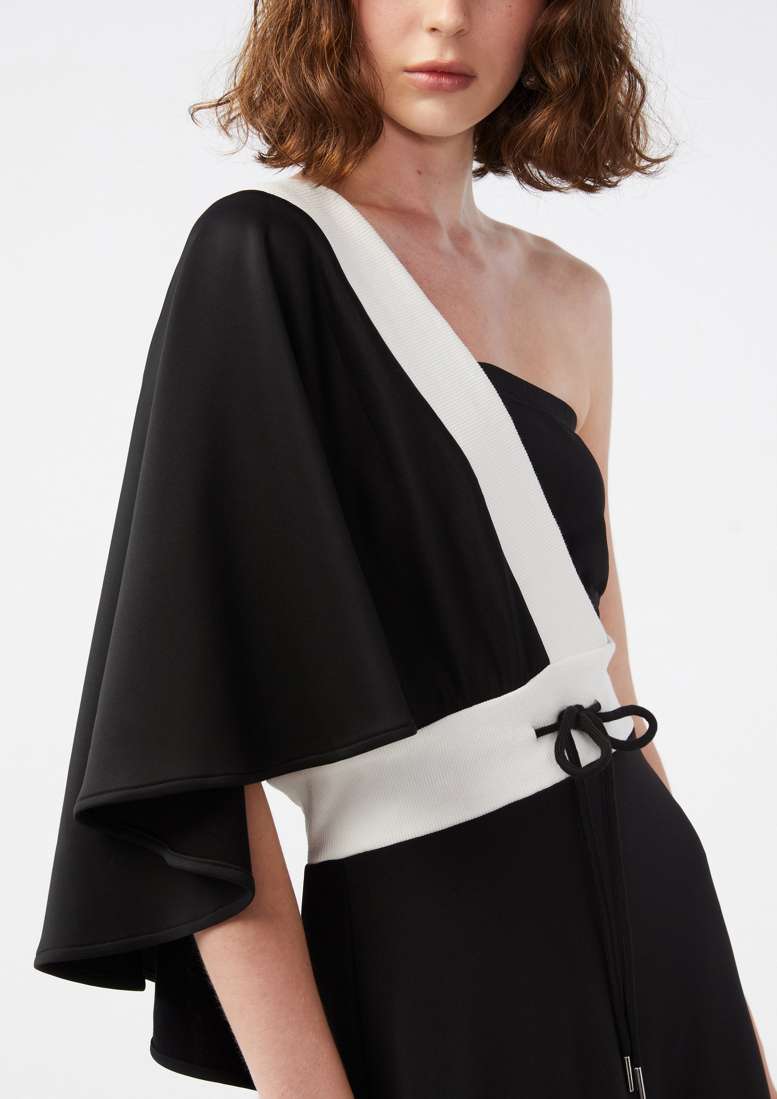 One-Shoulder Dress With Inner Bra