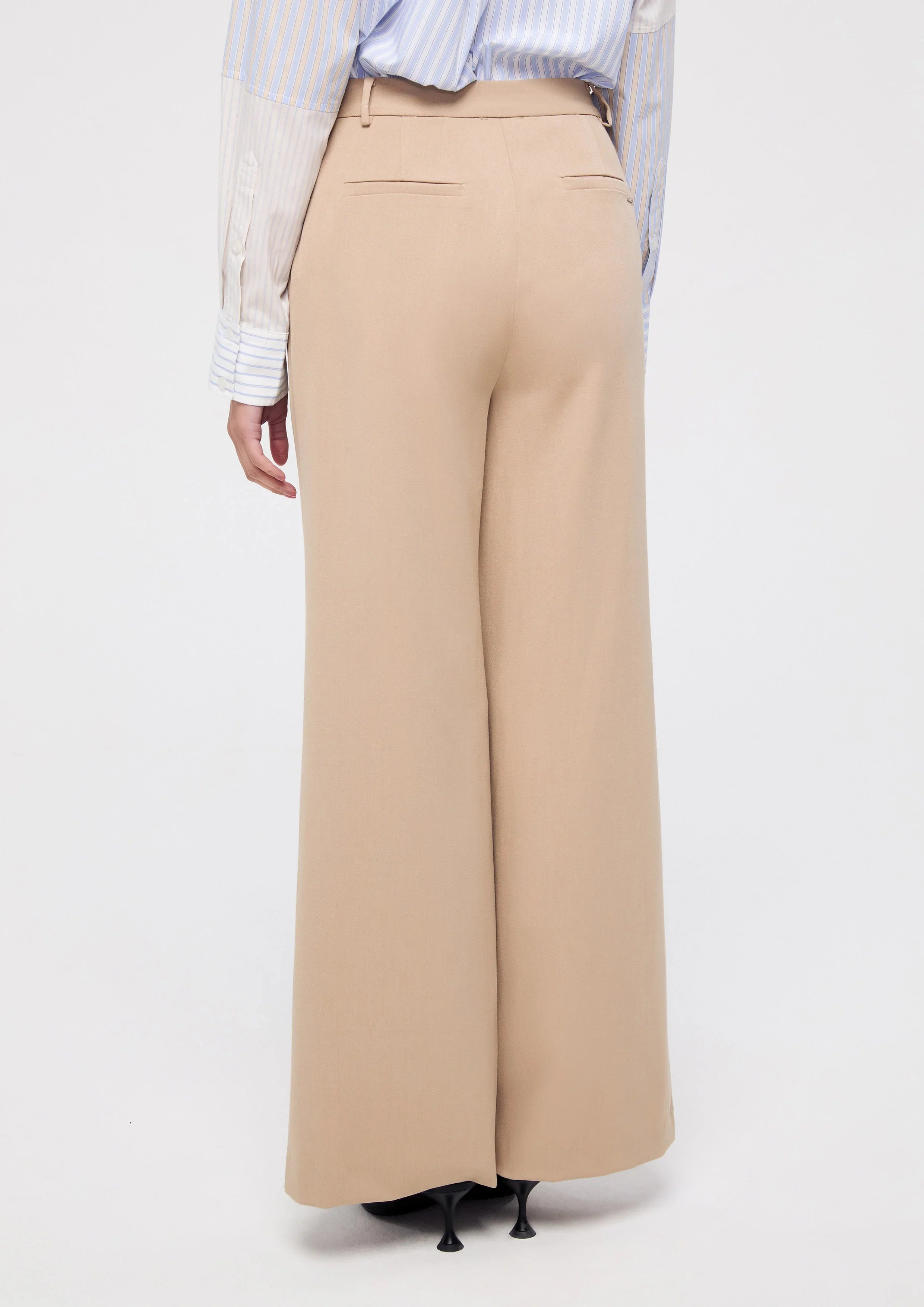 Sequin Waist Flap Pants