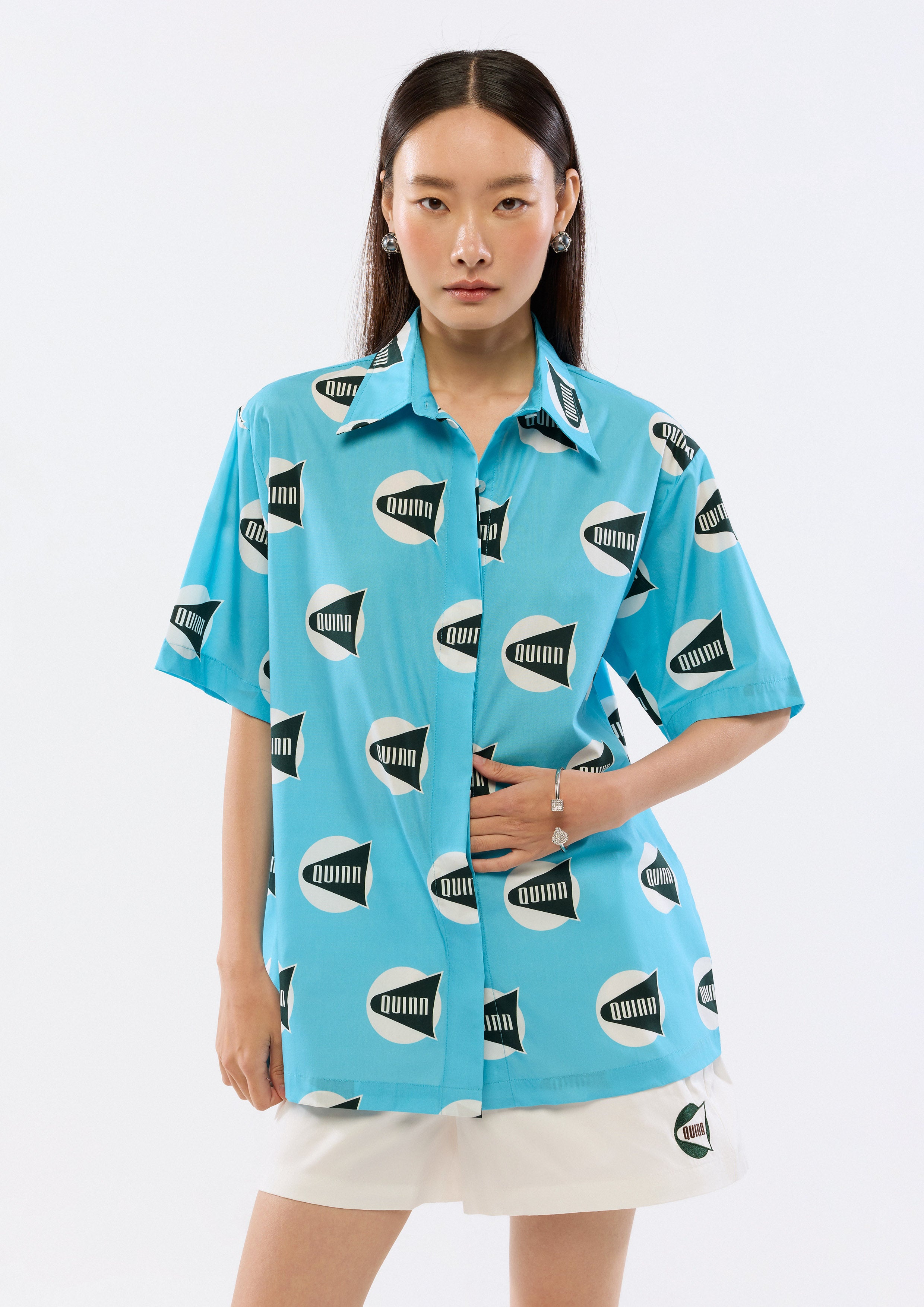 Logo Print Short Sleeve Shirt