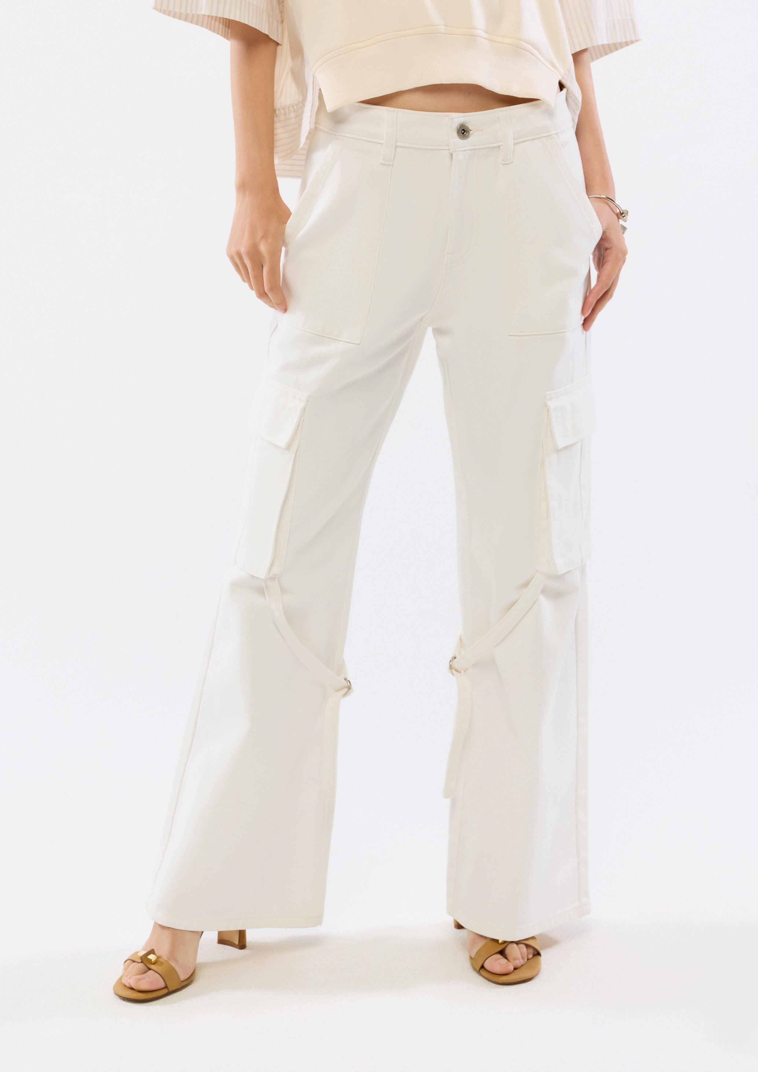 Strap Cargo Pants